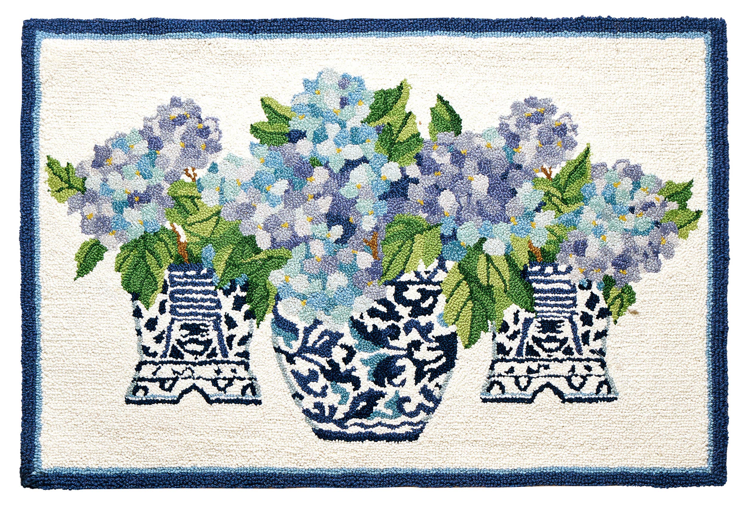Rhapsody In Blue Hook Rug
