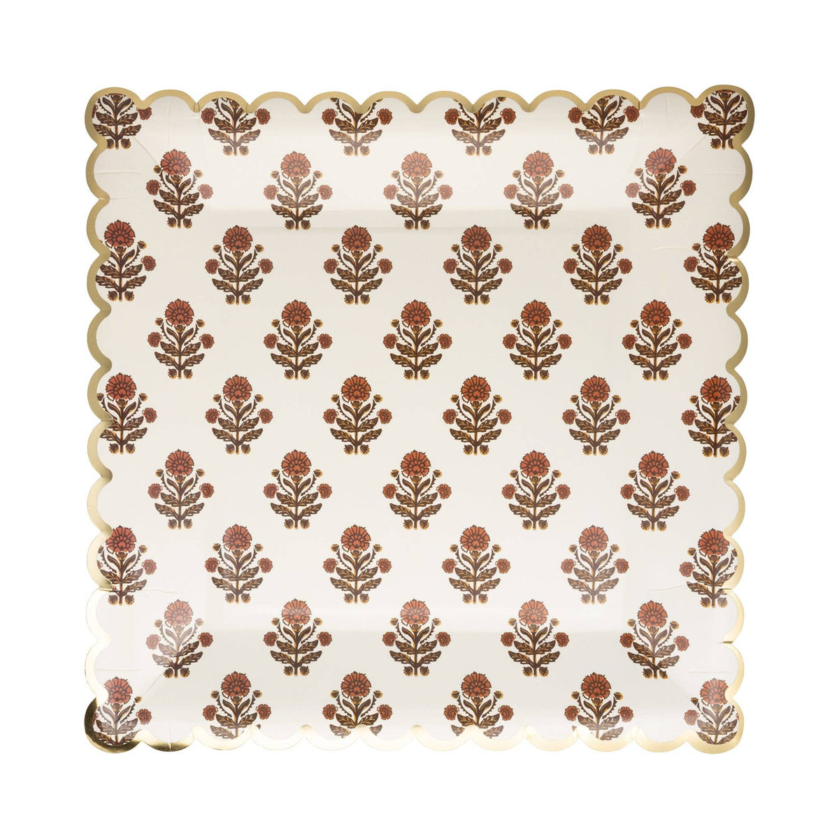 Give Thanks Floral 90" Paper Plate
