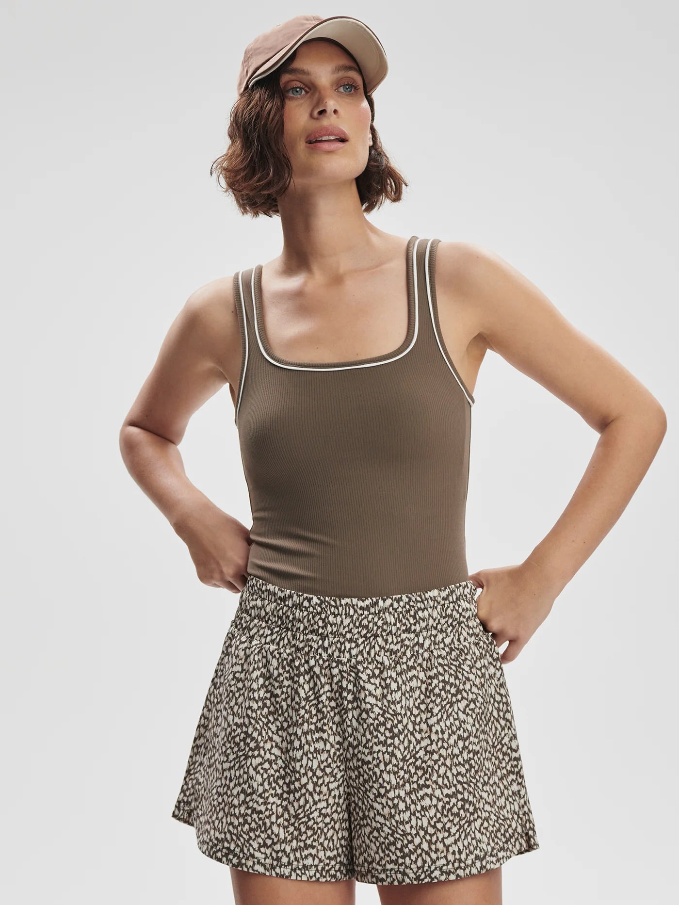 Kallin Running Short (3") - Mottled Feather | Varley