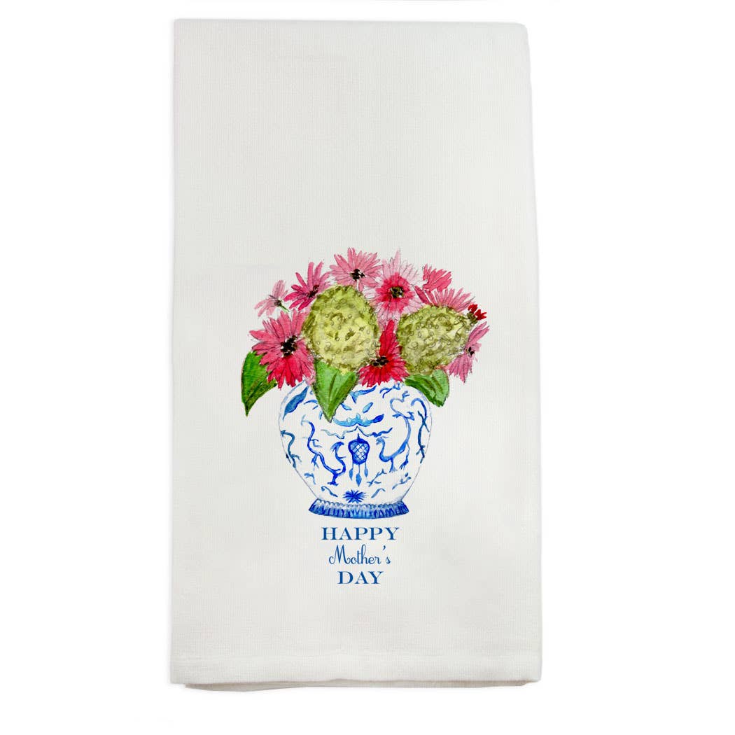 Ginger Jar Happy Mother's Day Dish Towel