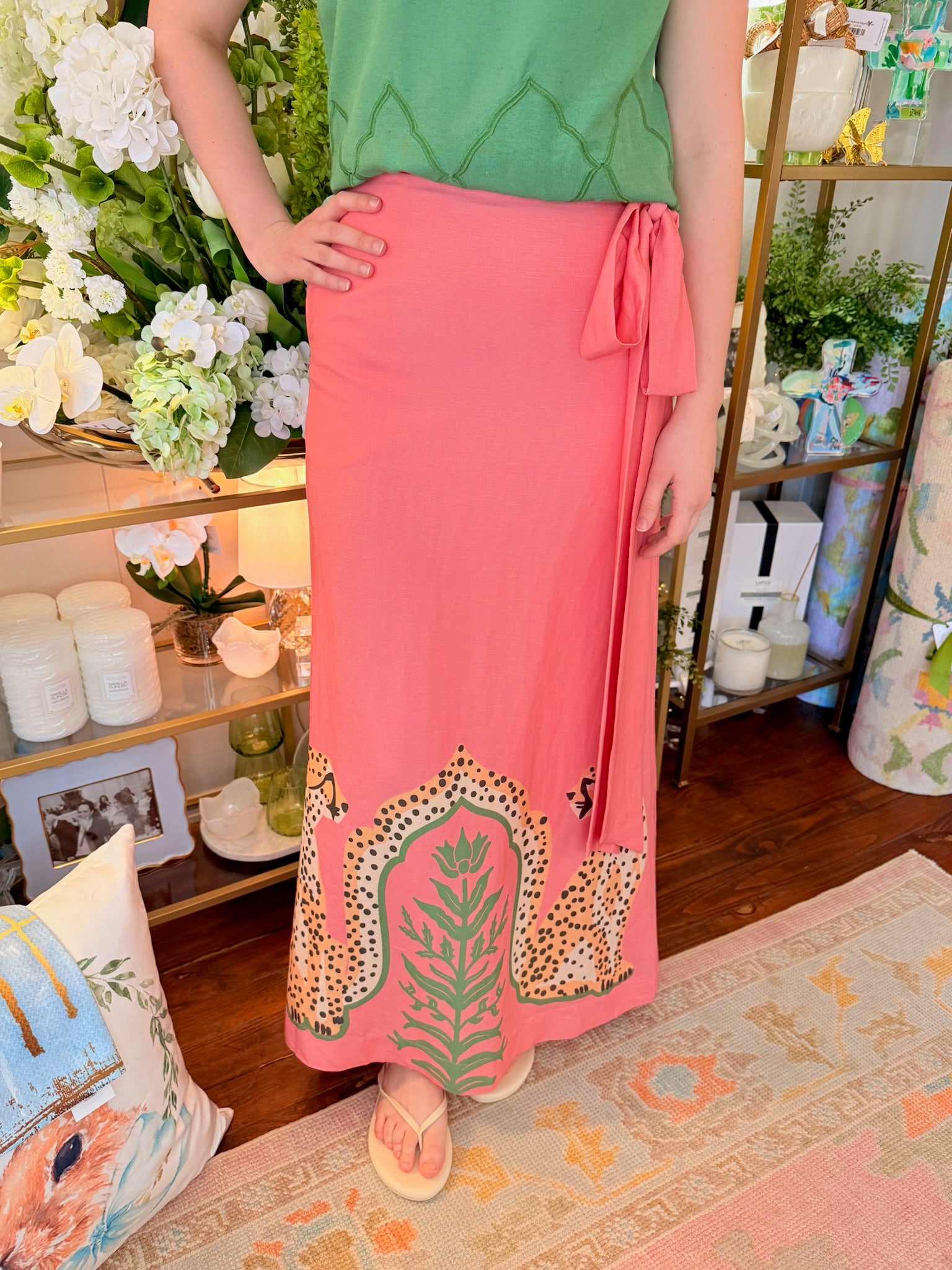 Audrey Skirt - Cabana Cat | Emily McCarthy