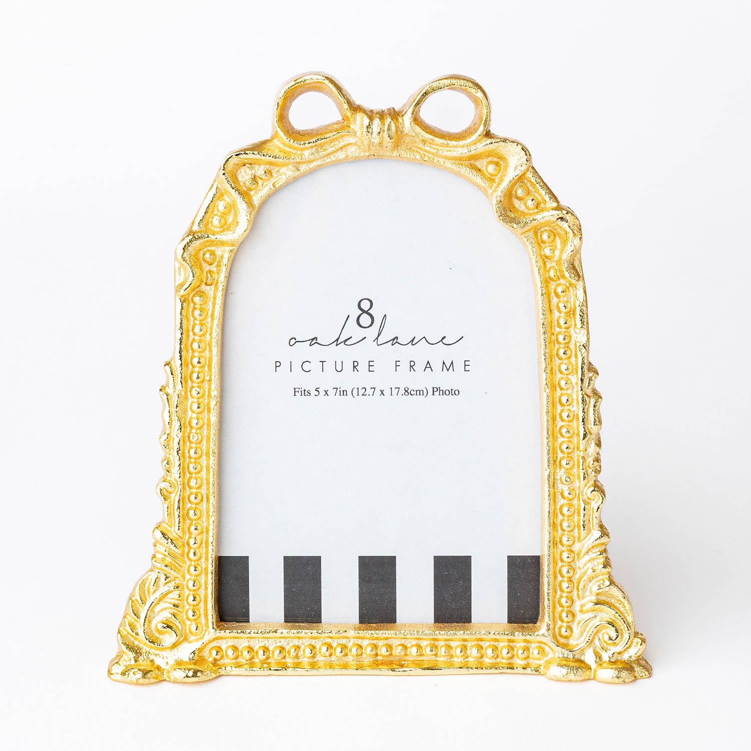 Gold Ribbon Picture Frame (5x7)