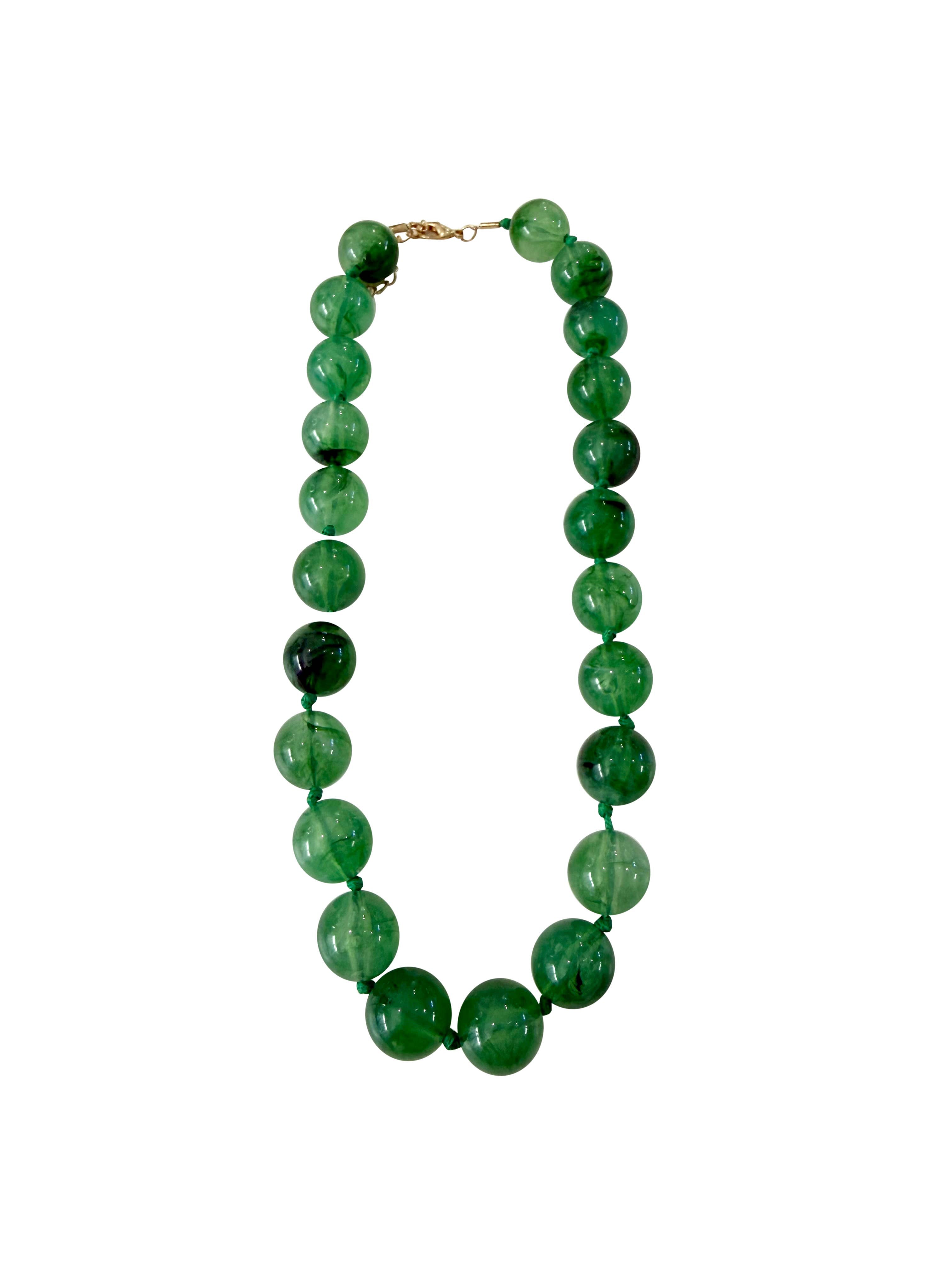 Mabry Chunky Beaded Necklace