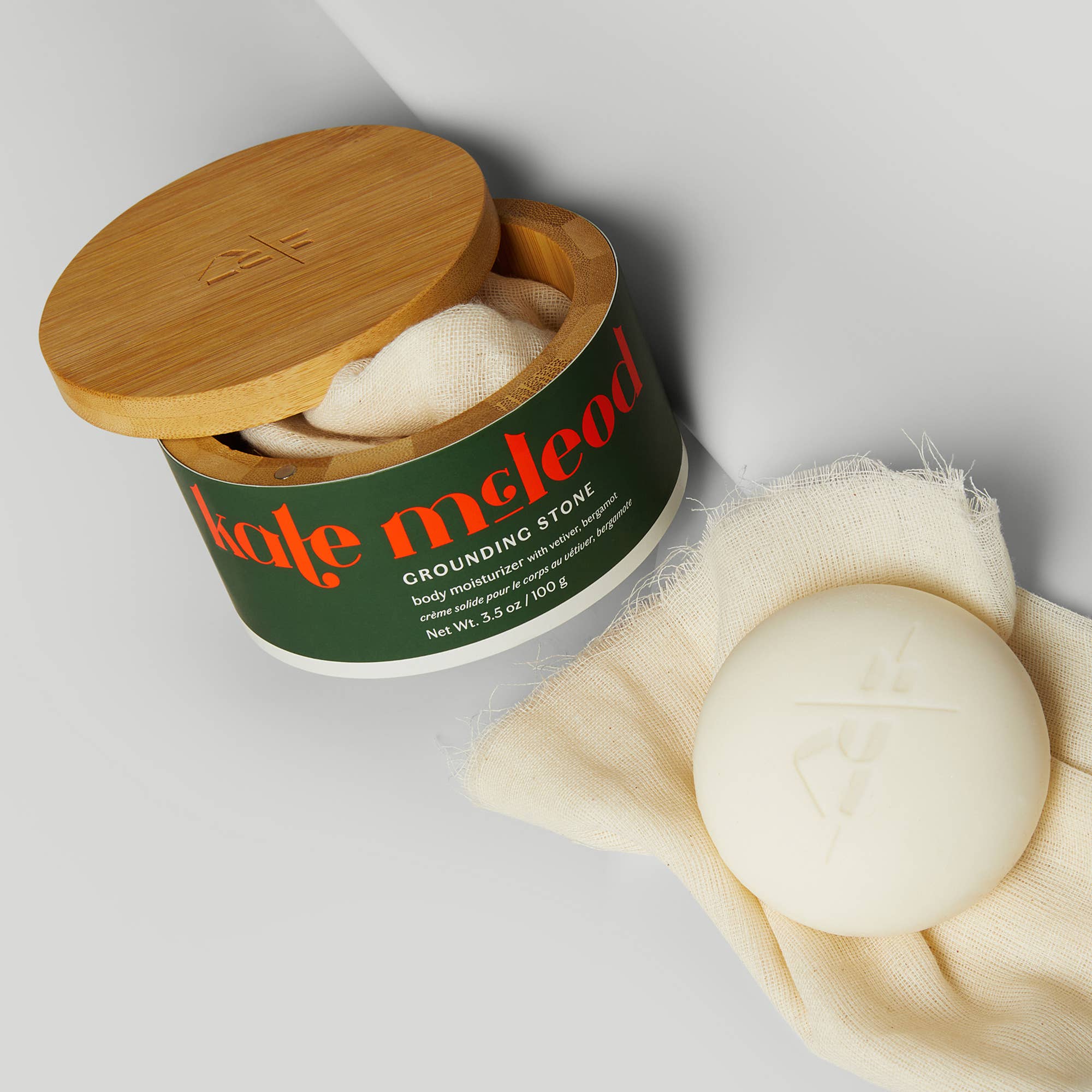 Grounding Stone - Deep Moisturizing Lotion Bar | Kate McLeod