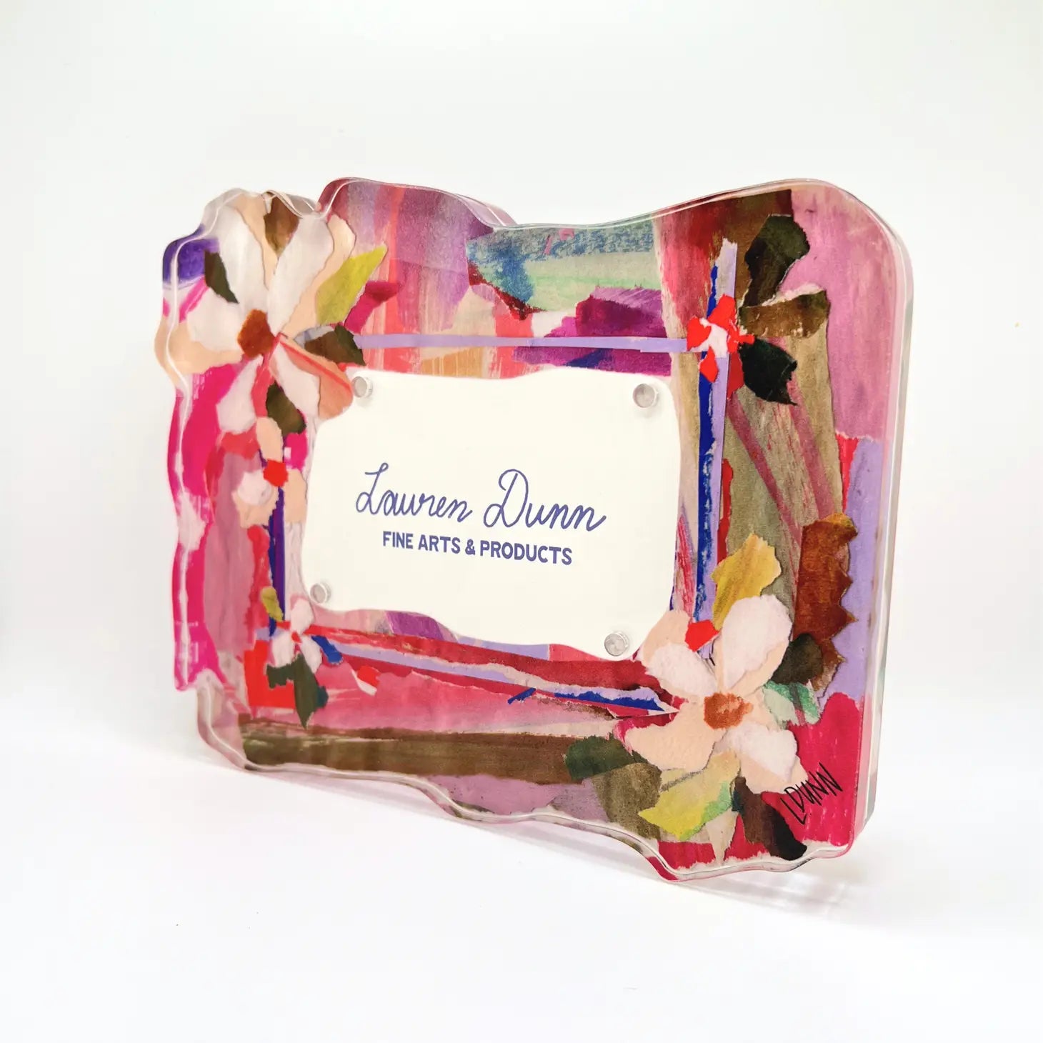 Pretty In Pink Acrylic Frame | Lauren Dunn