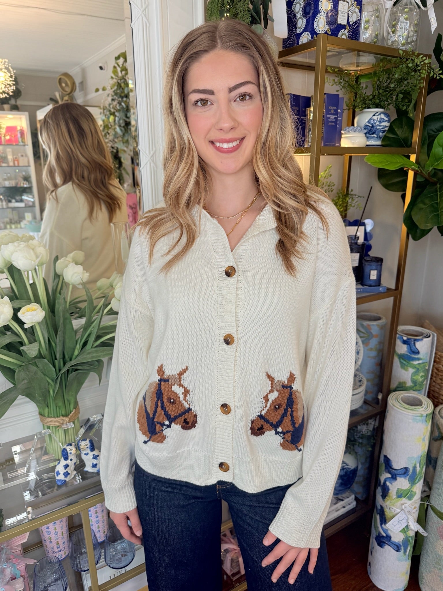 Equestrian Cardigan