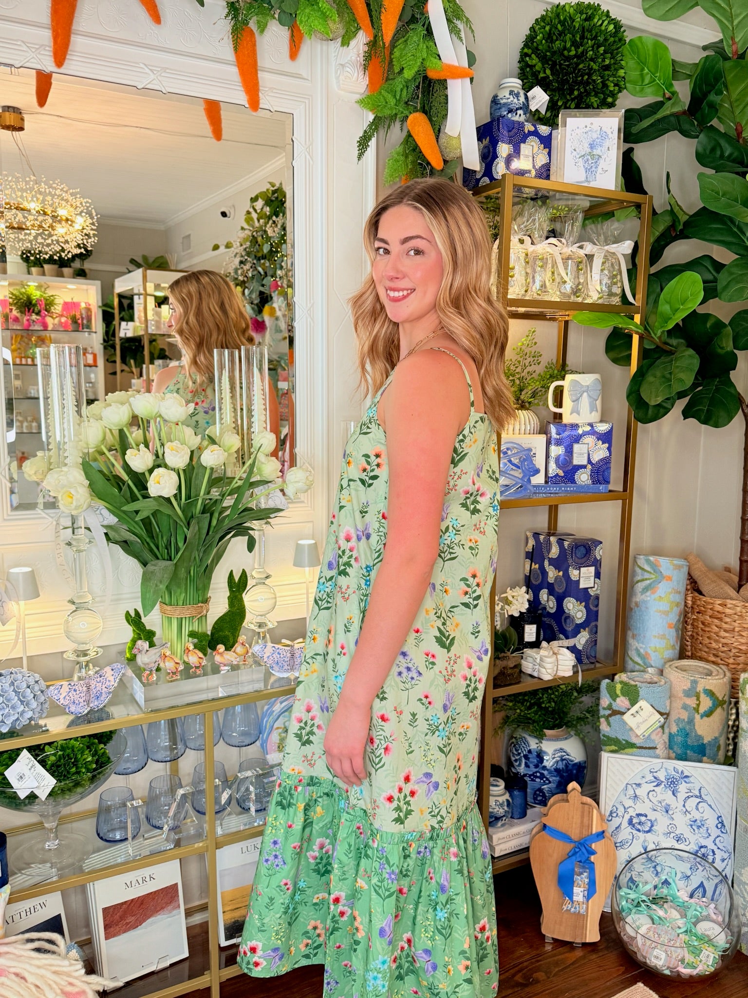 Vera Dress - Mixed Botanical | Double A