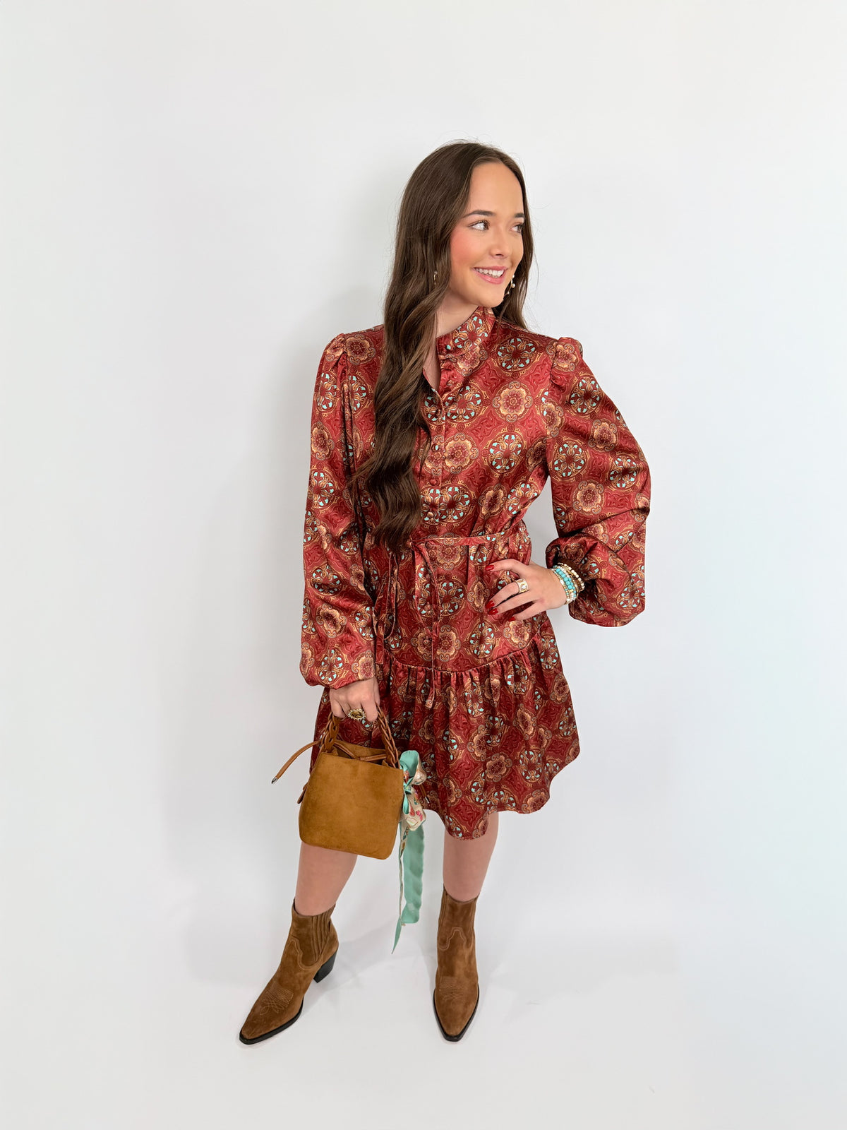 Adele Dress - Desert Jewel | Alden Adair