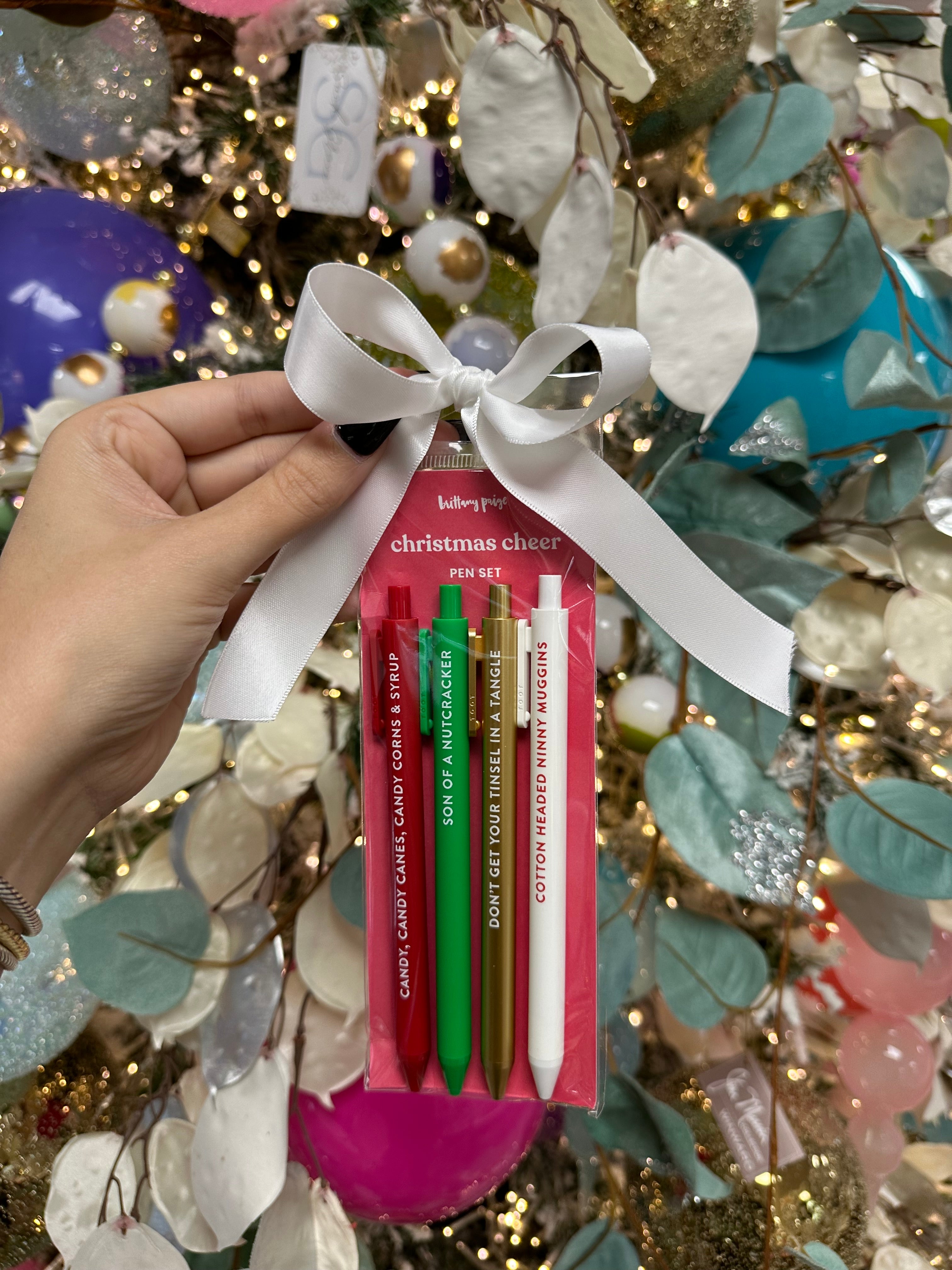 Christmas Elf Pen Set