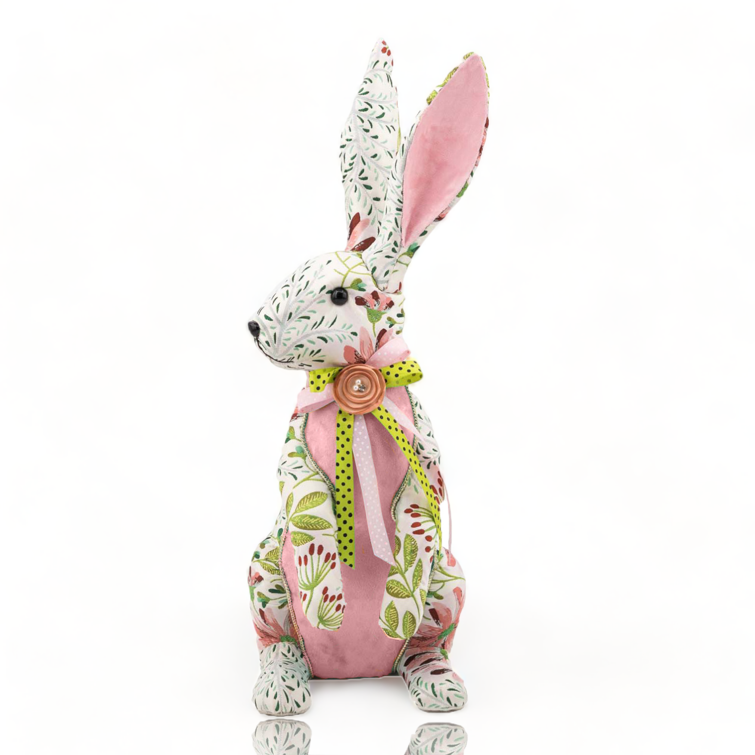 Floral Standing Bunny