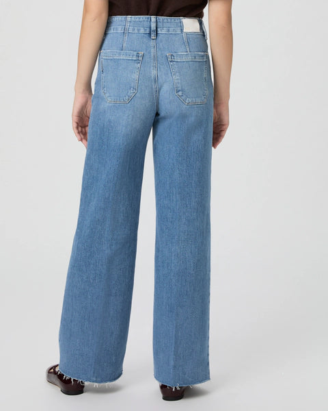 Anessa Wide Leg Jean (31") - Viva | Paige
