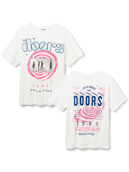 The Doors 1968 World Tour Boyfriend Tee | Daydreamer