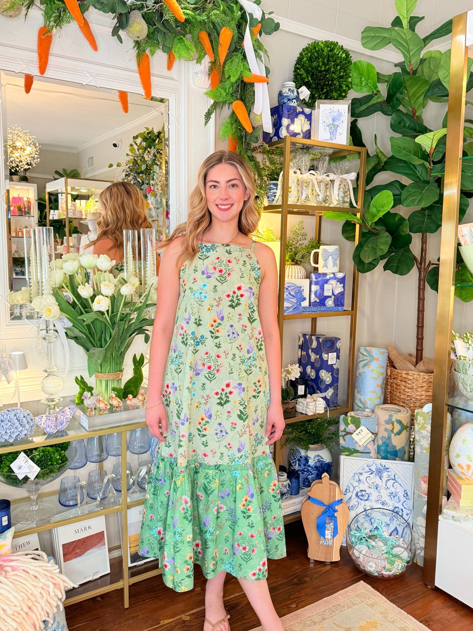 Vera Dress - Mixed Botanical | Double A