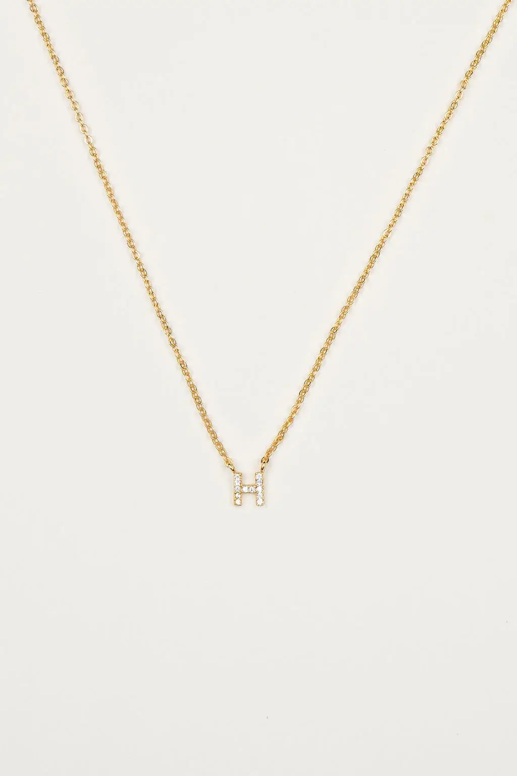 Shiny Initial Necklace