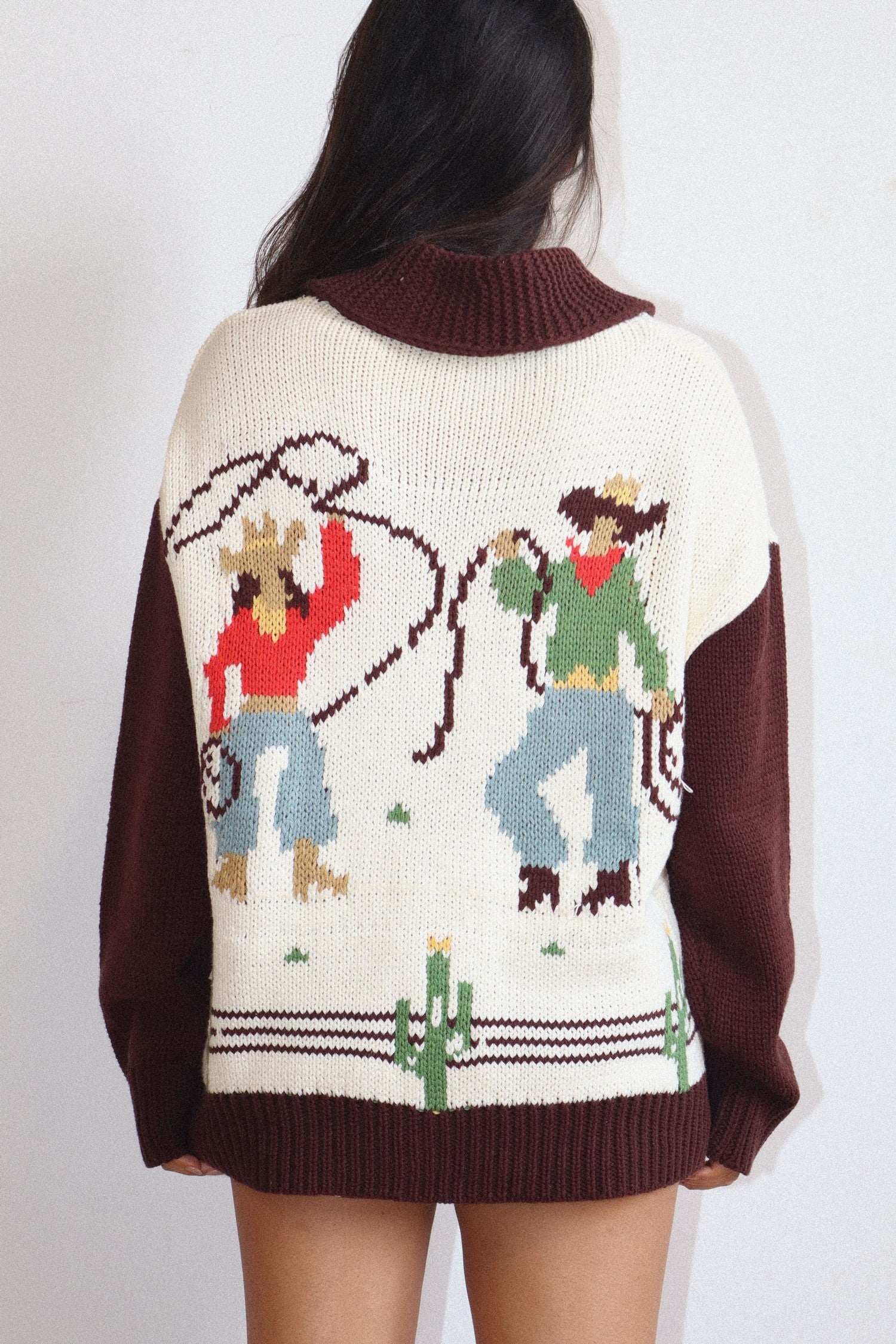 Saddle Up Zip Cardigan