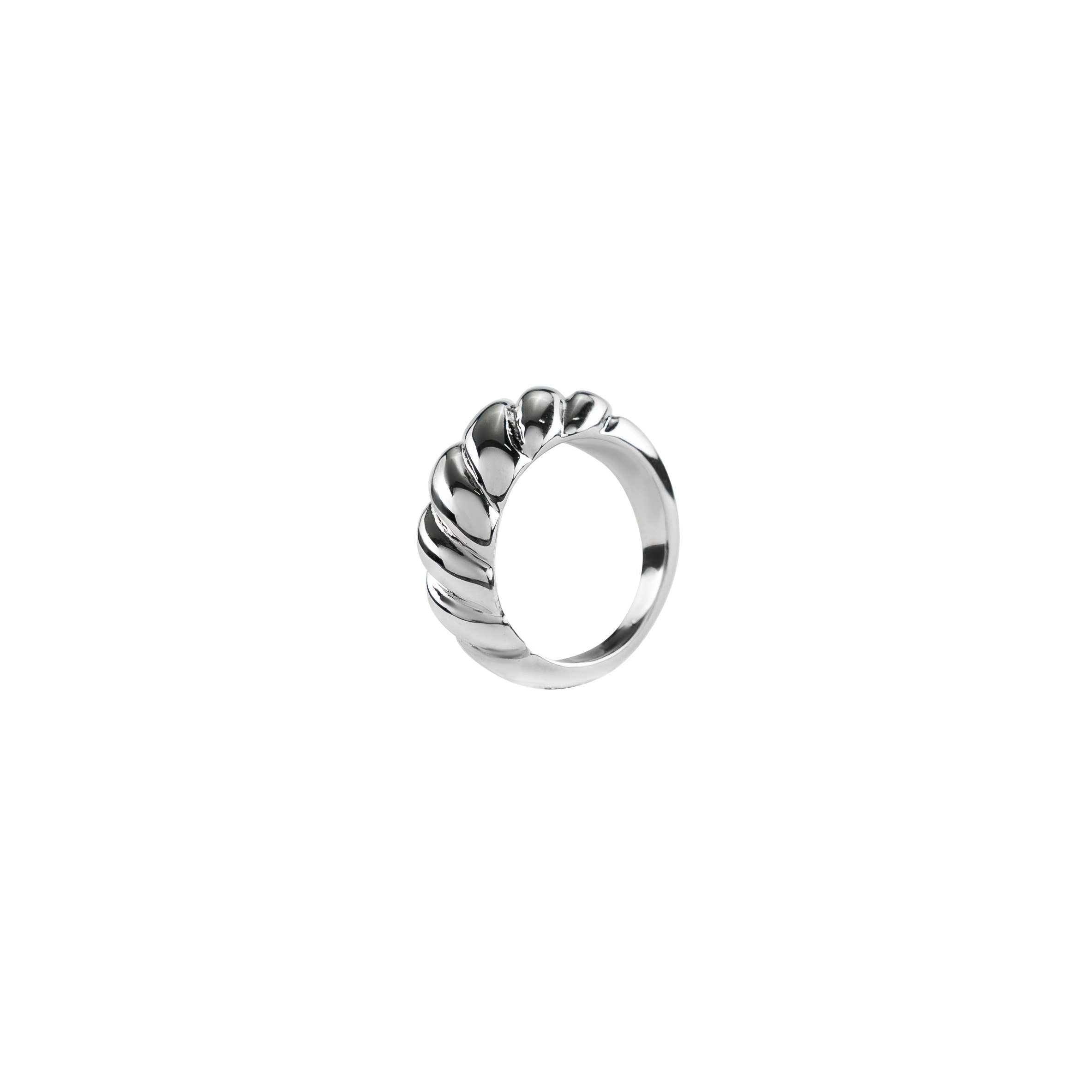 Silver Braided Ring 6 | Brenda Grands