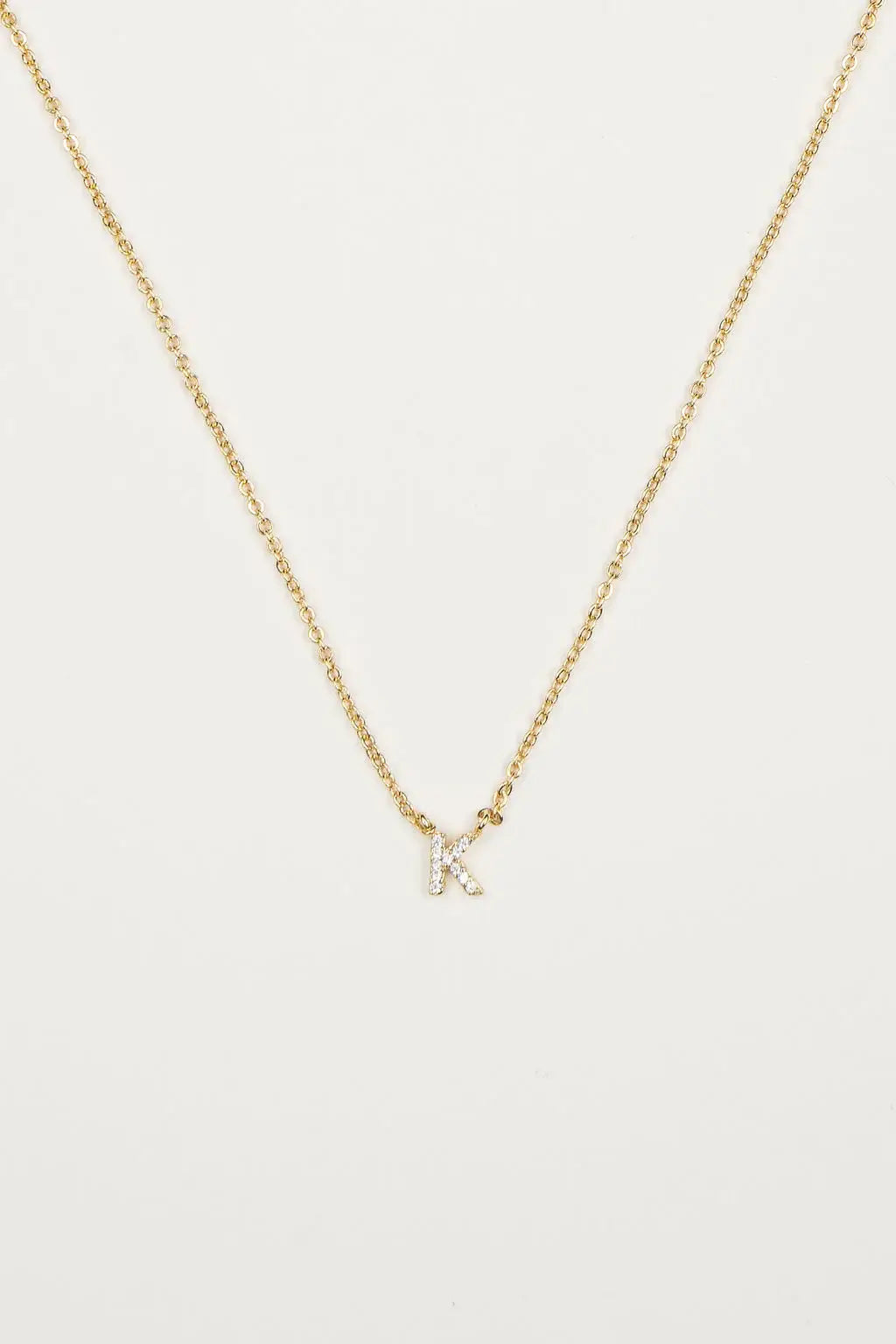 Shiny Initial Necklace