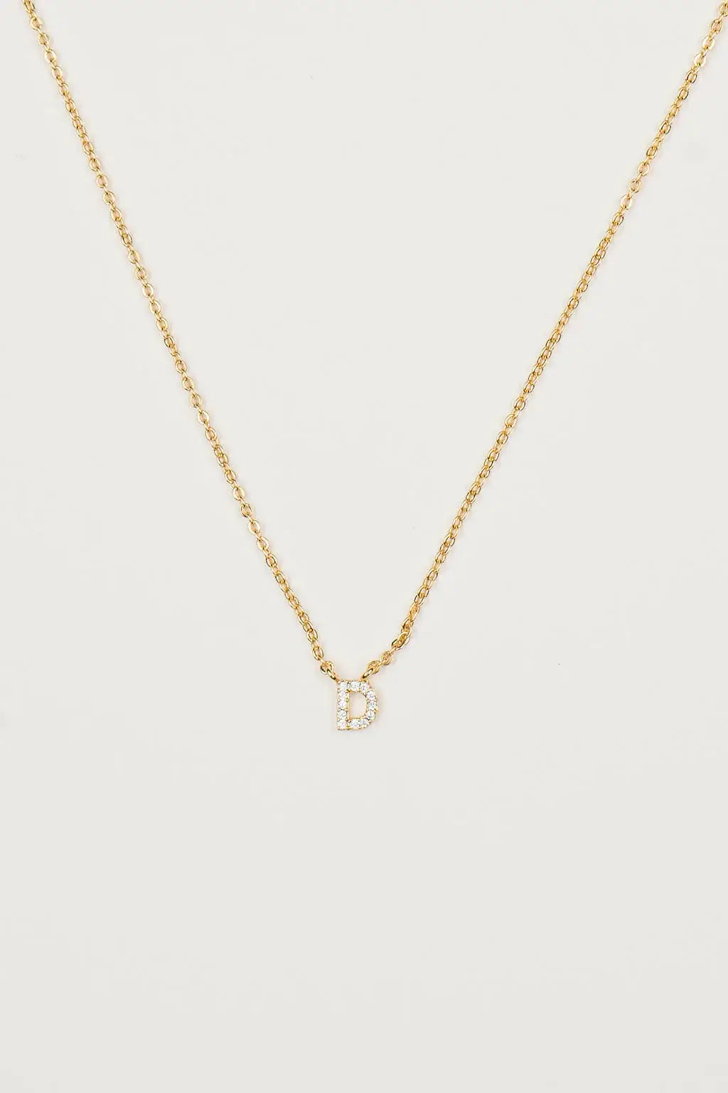 Shiny Initial Necklace