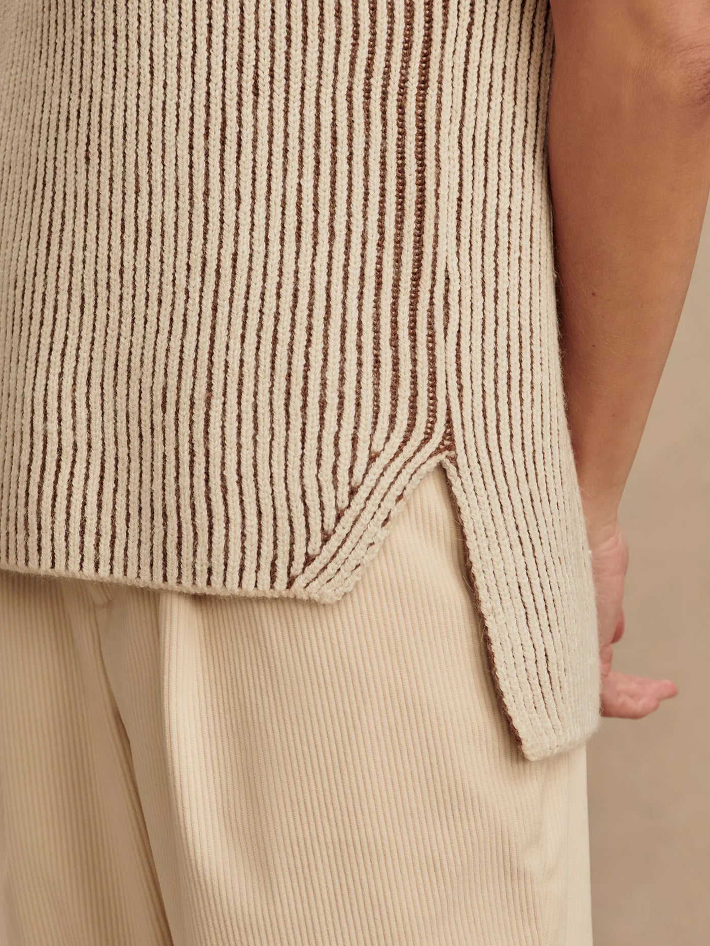 Lauren Plated Knit Tank - Cocoa Dust | Varley