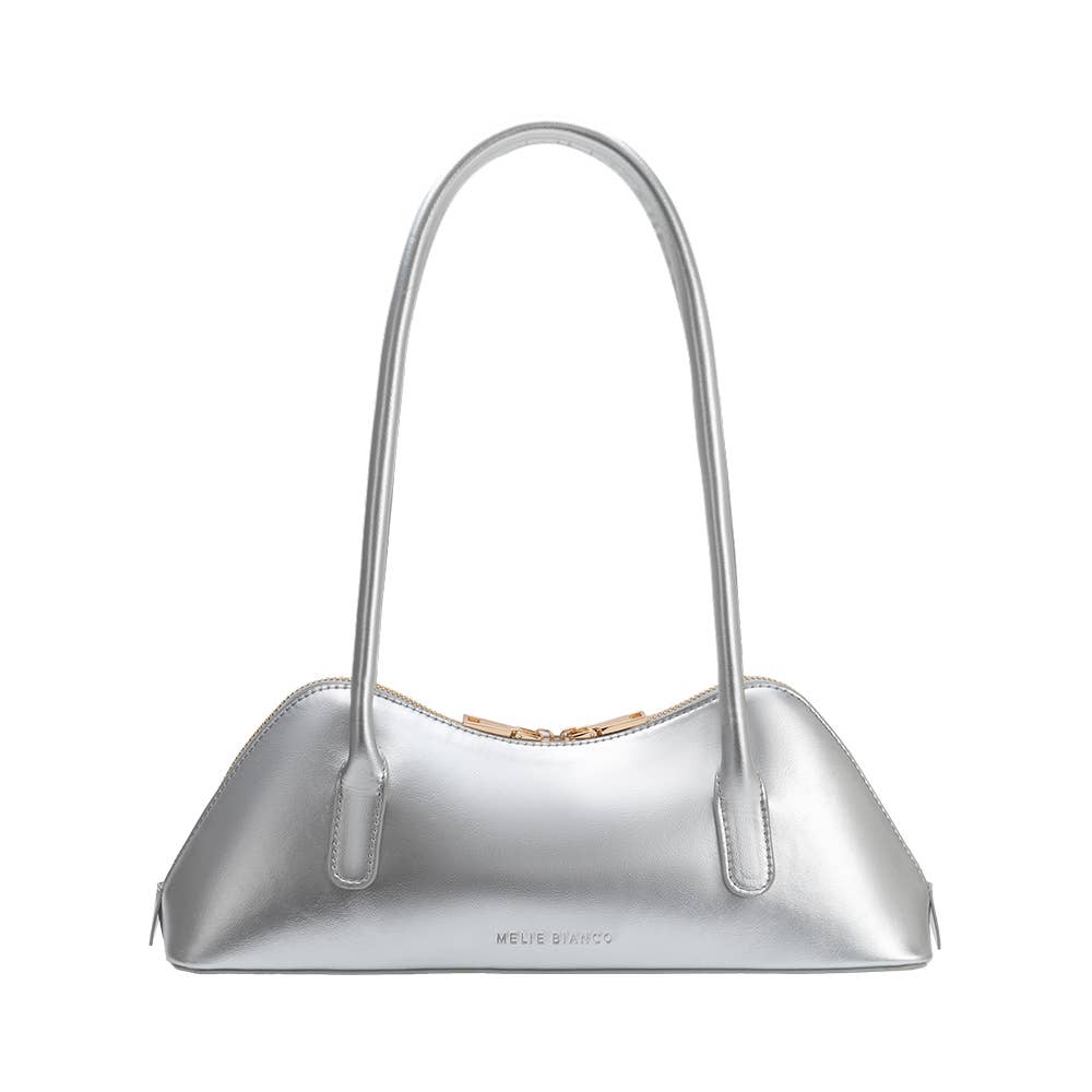 Dakota Silver Recycled Vegan Shoulder Bag