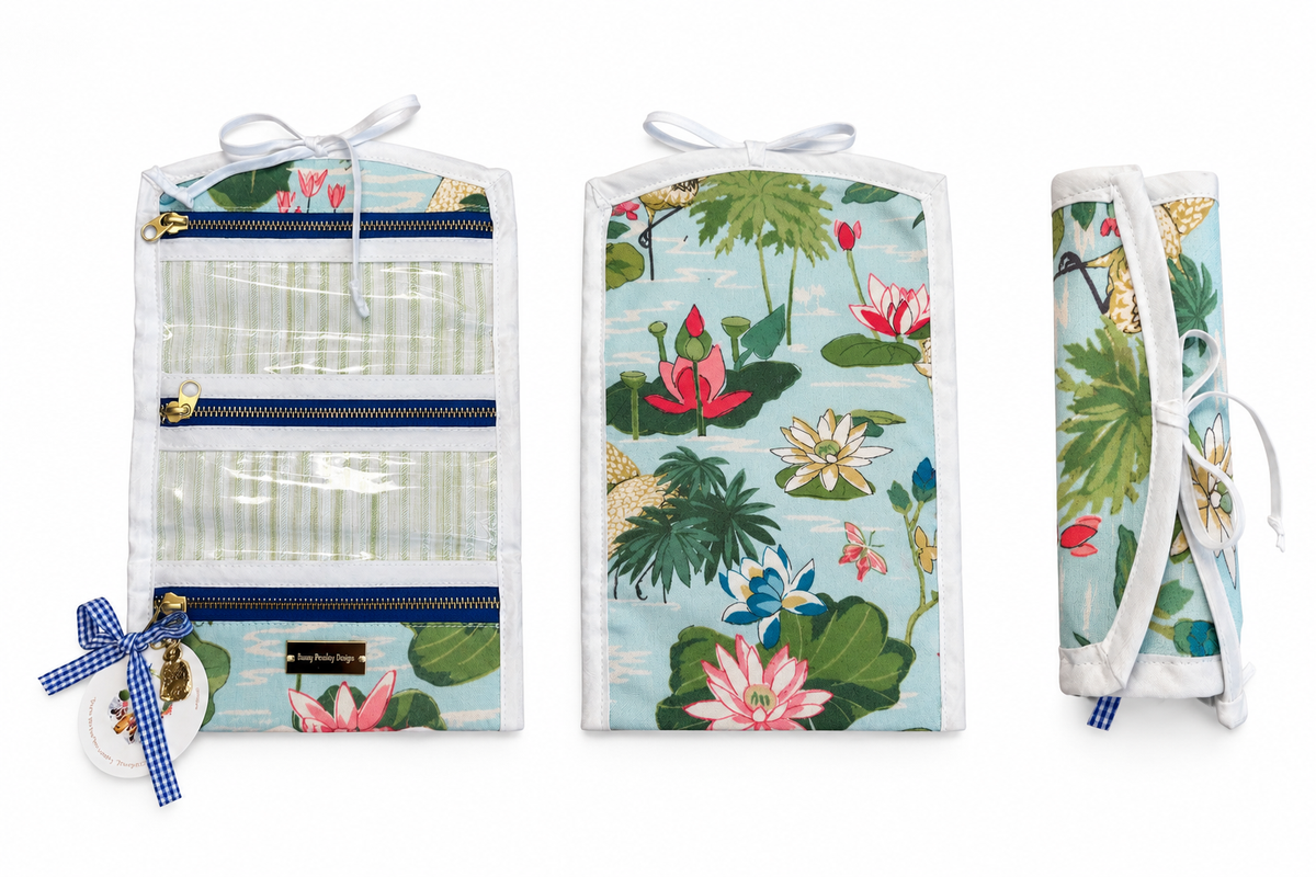 Jules Jewelry Roll | Bunny Bradley Designs