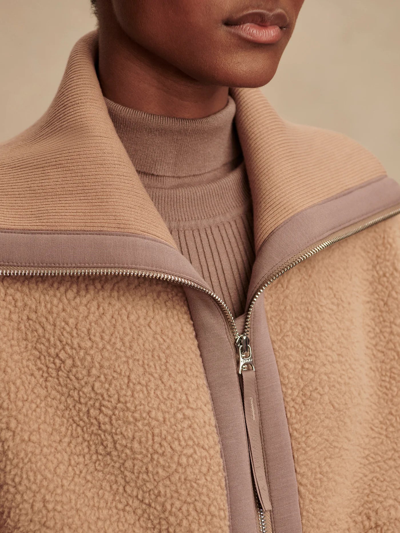Eleanor Patch Pocket Fleece - Chanterelle | Varley