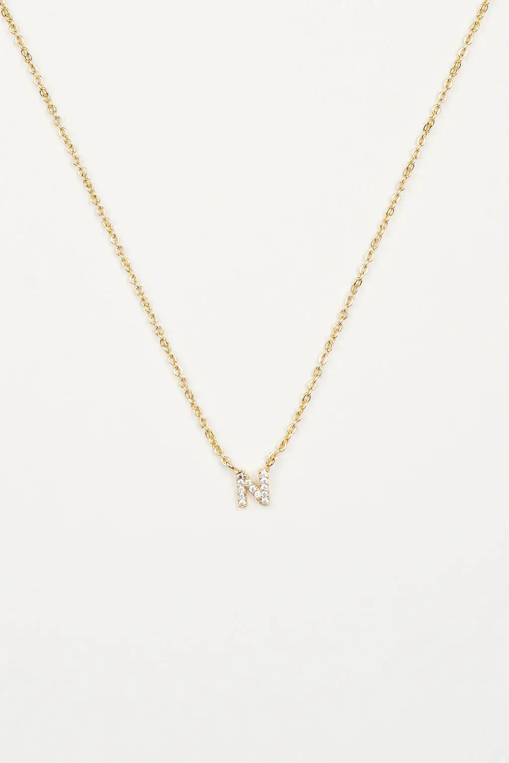 Shiny Initial Necklace