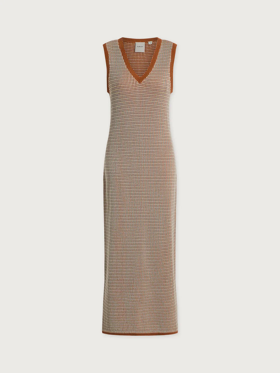 Albane Knit Dress - Caramel Clay | Varley