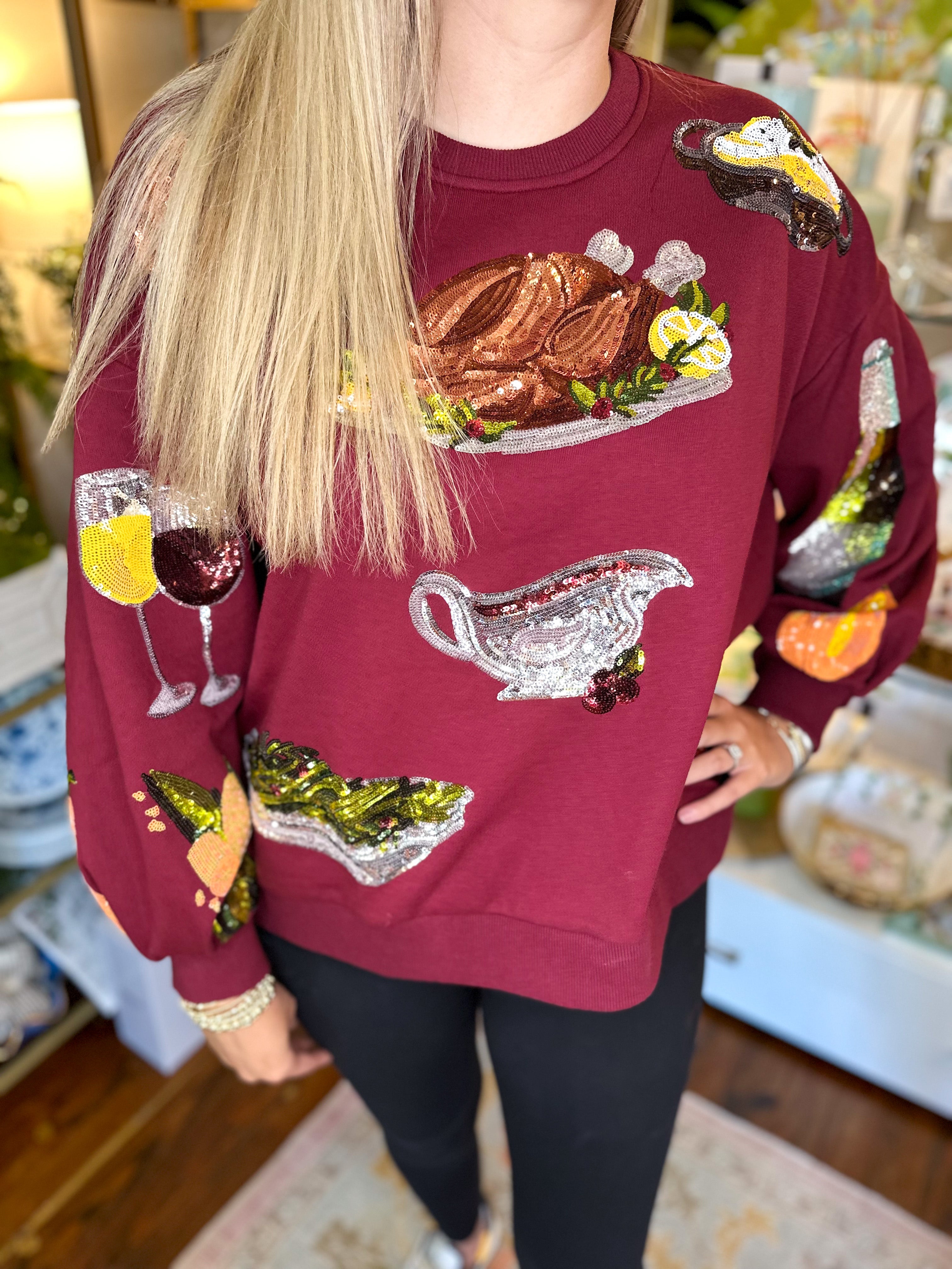 Maroon Queen of Turkey | Queen Of Sparkles