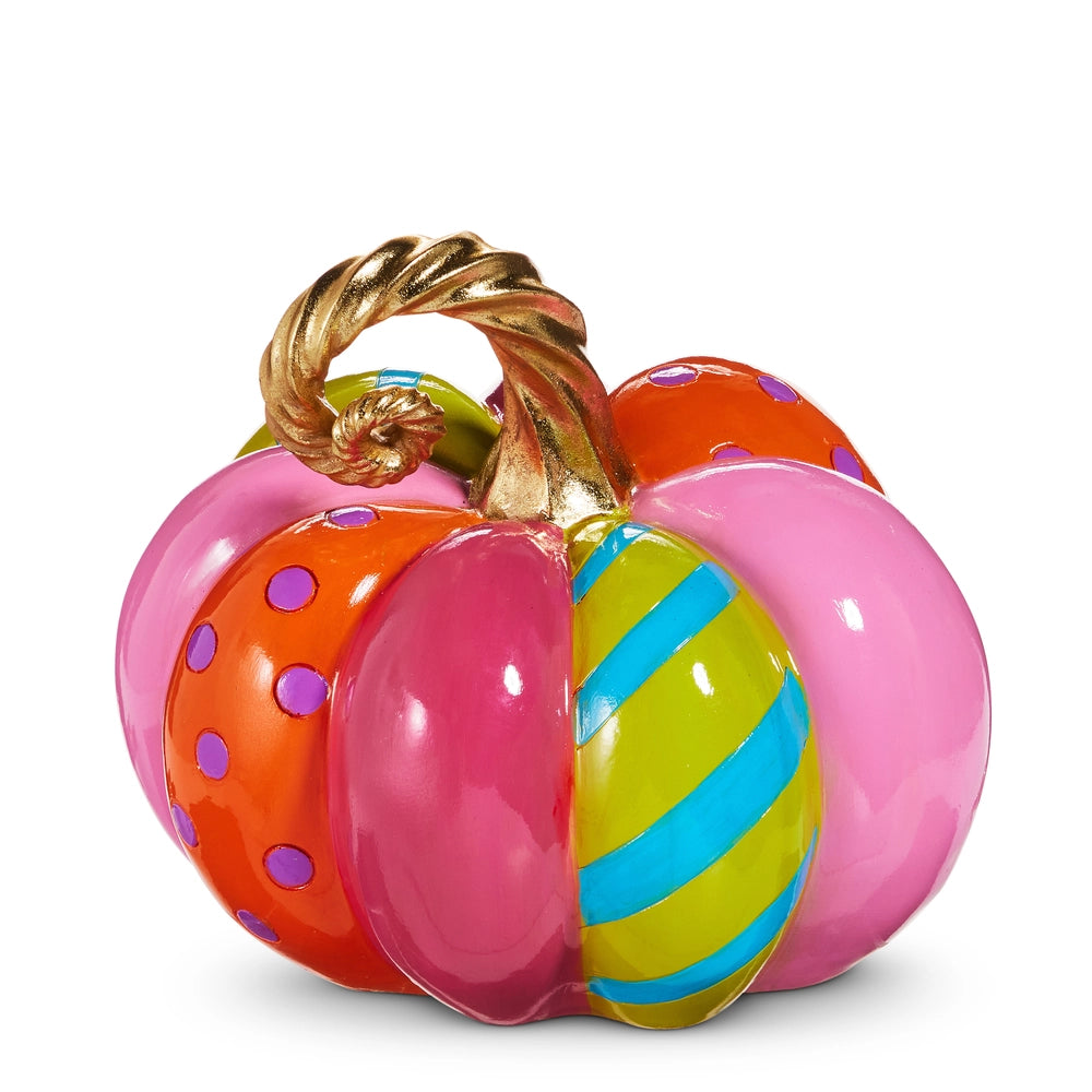 Multi Pattern Pumpkin (9.5")