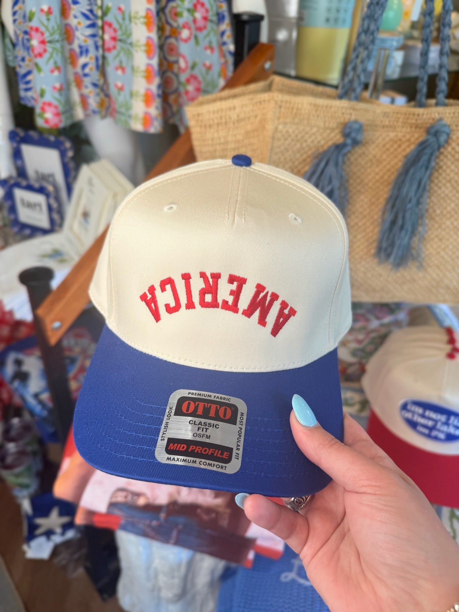 AMERICA Upside Down Hat