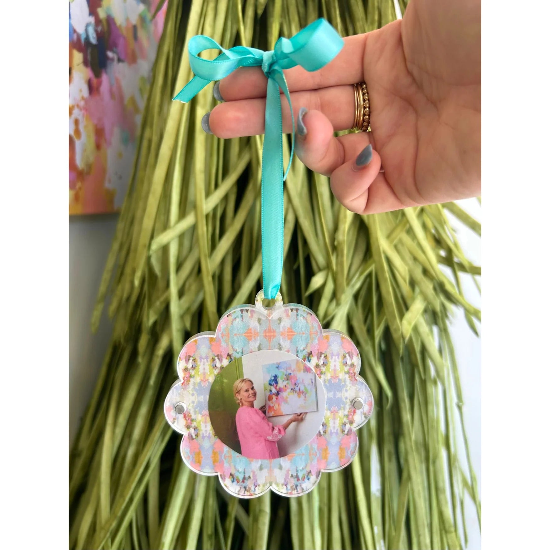 Acrylic Picture Frame Ornament | Laura Park