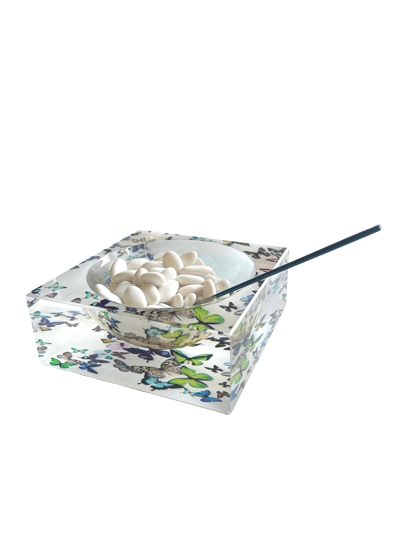 Aura Kaleidoscope Acrylic Bowl