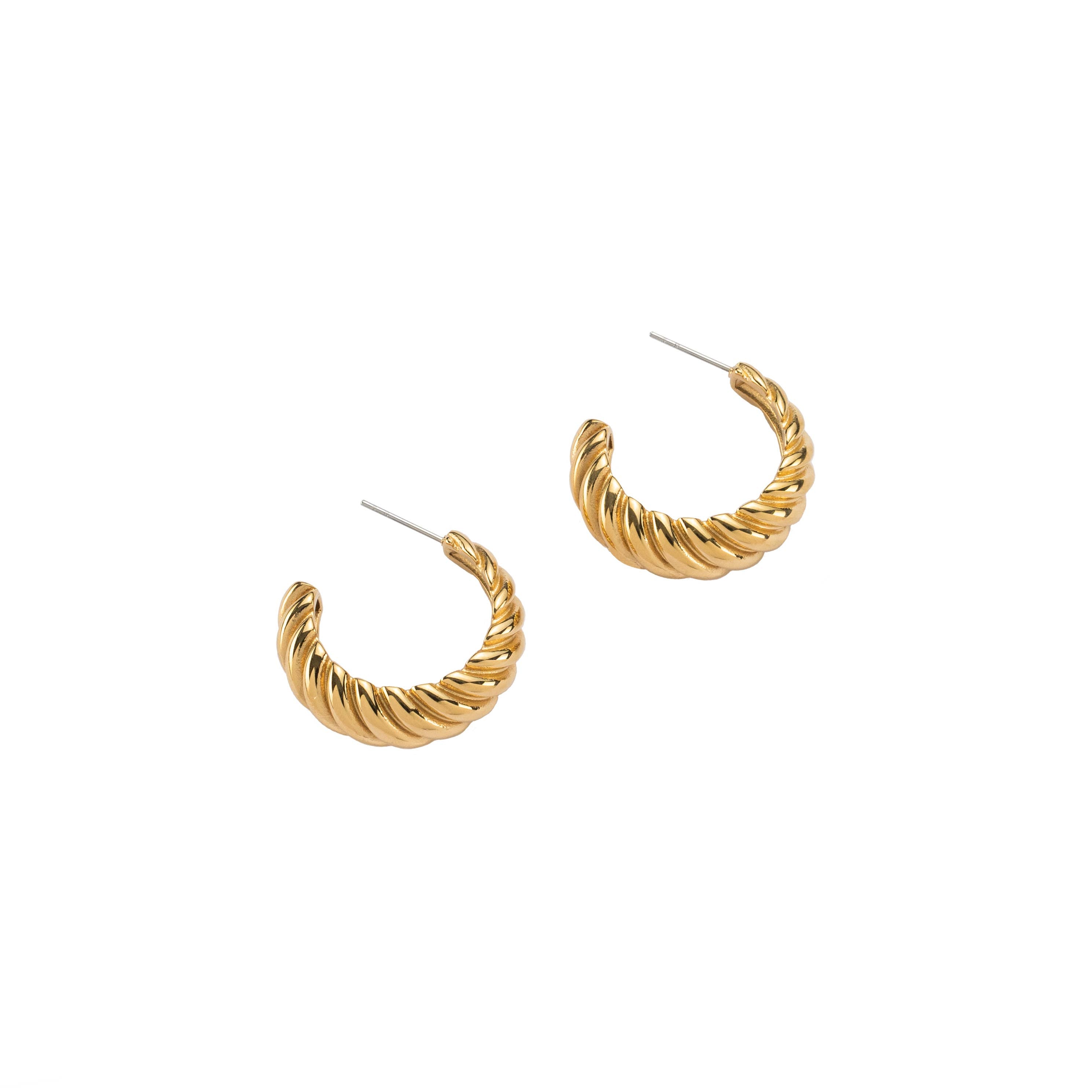 Braided Hoops Big | Brenda Grands