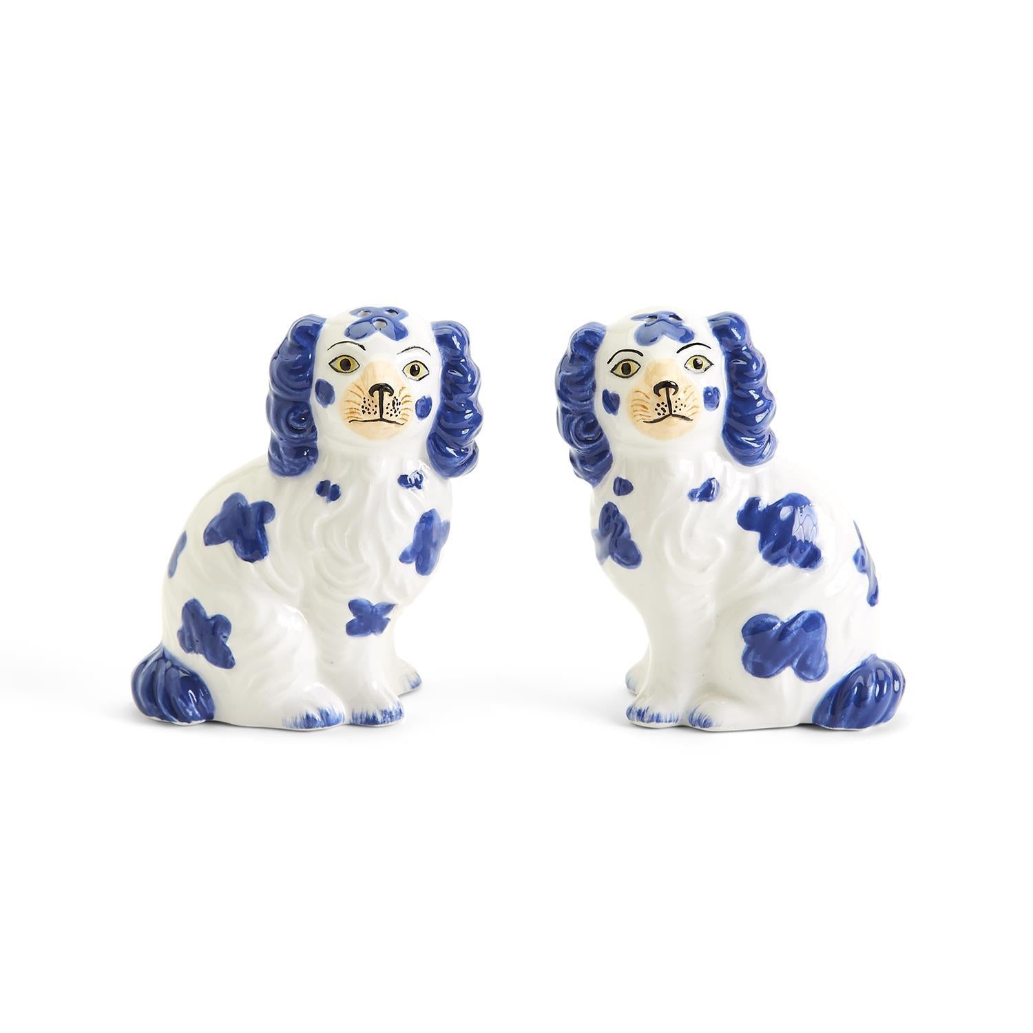Staffordshire Dog Salt & Pepper Shaker Set