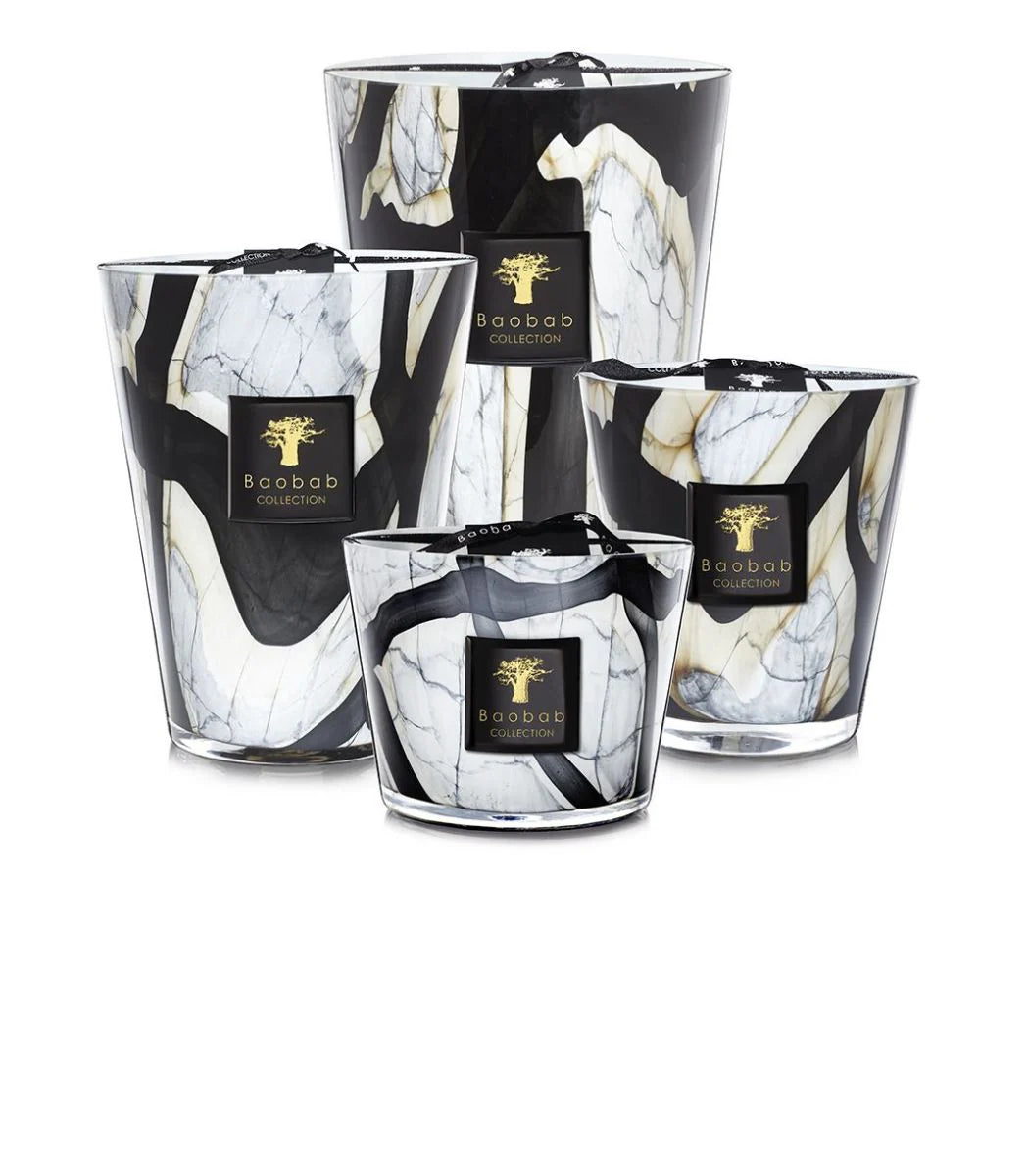 Scented Candle - Stones Marble | Baobab