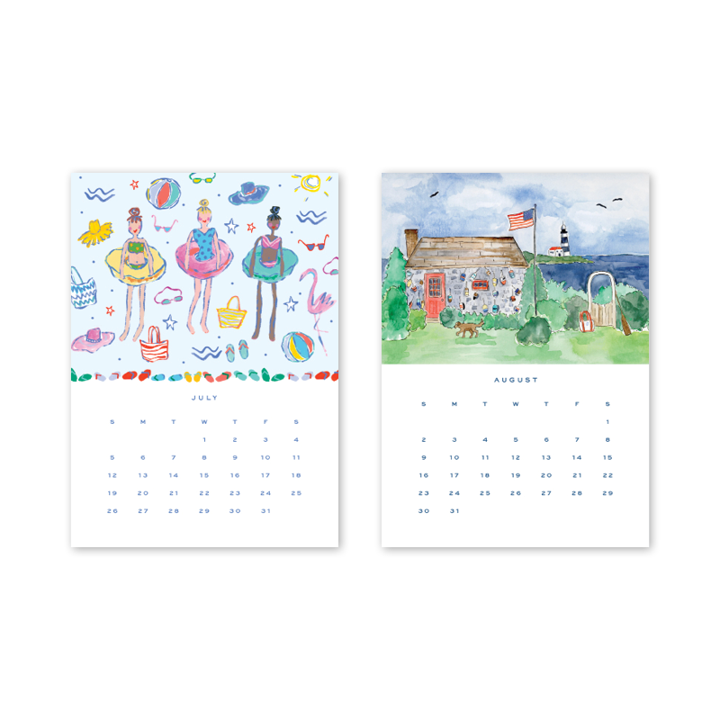 2026 Desktop Calendar Refill | Dogwood Hill