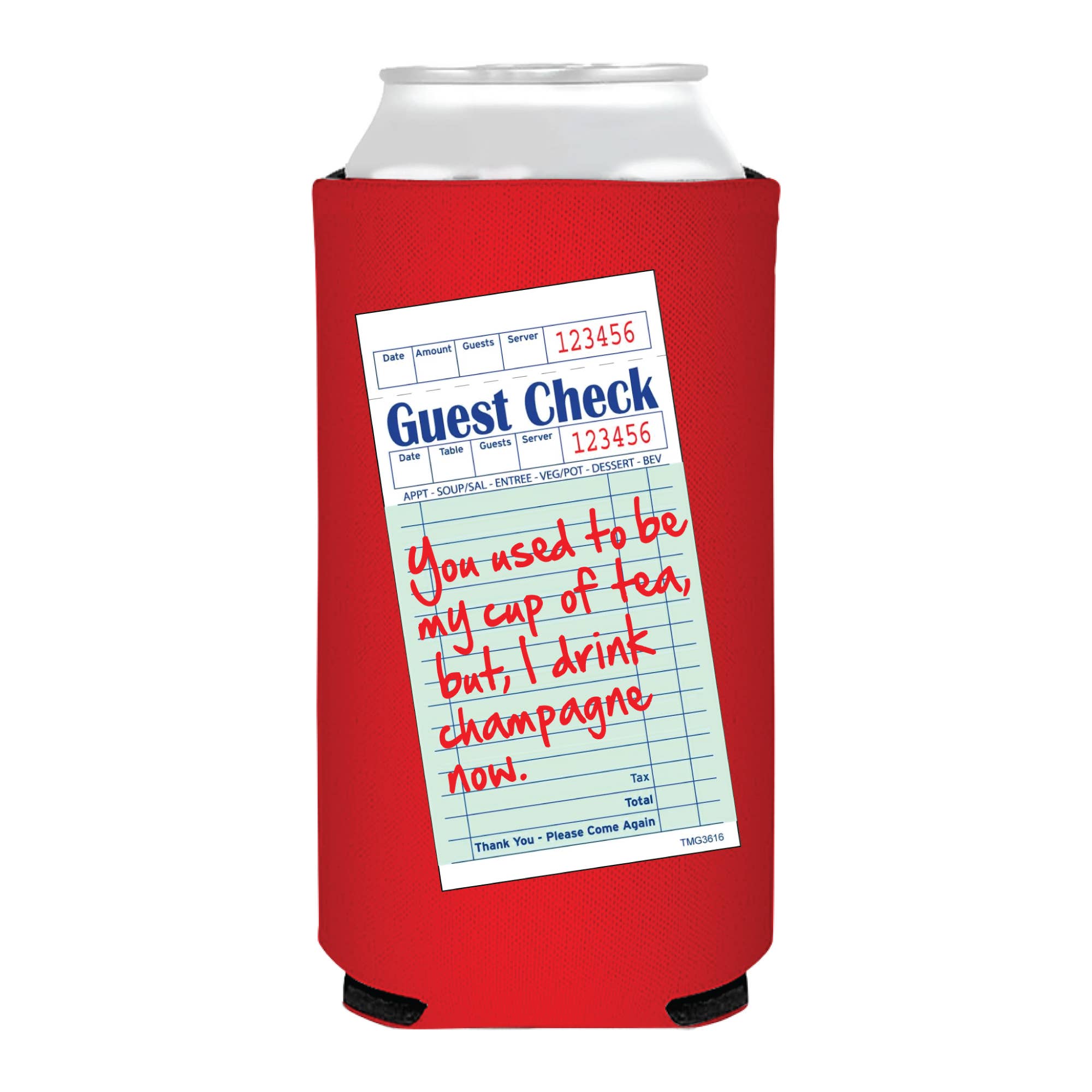 Guest Check Champagne Slim Can Cooler