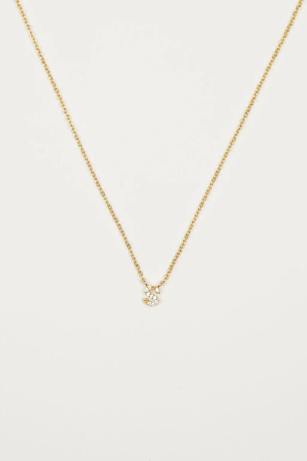 Shiny Initial Necklace