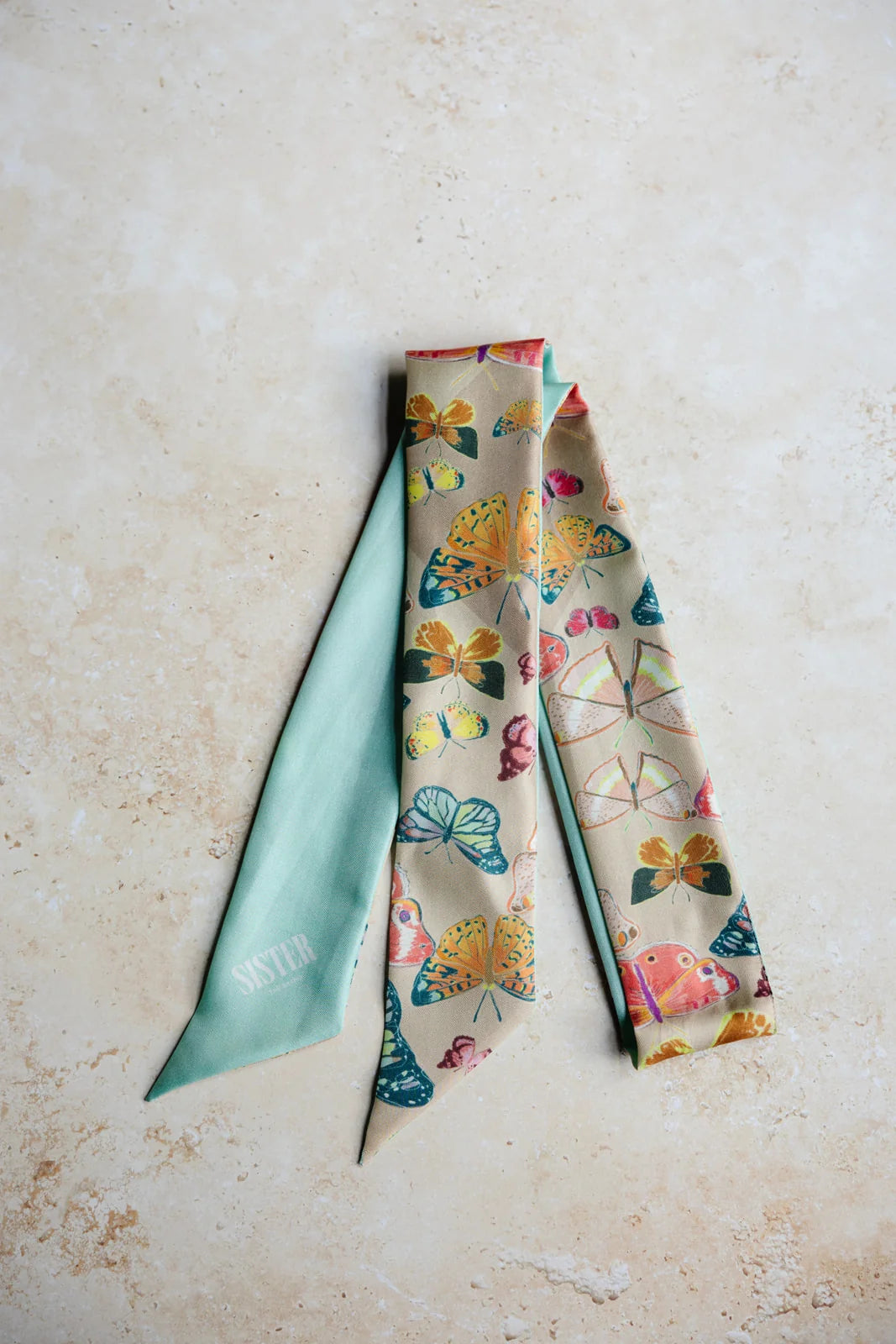 Butterflies Silk Lasso | Sister The Brand