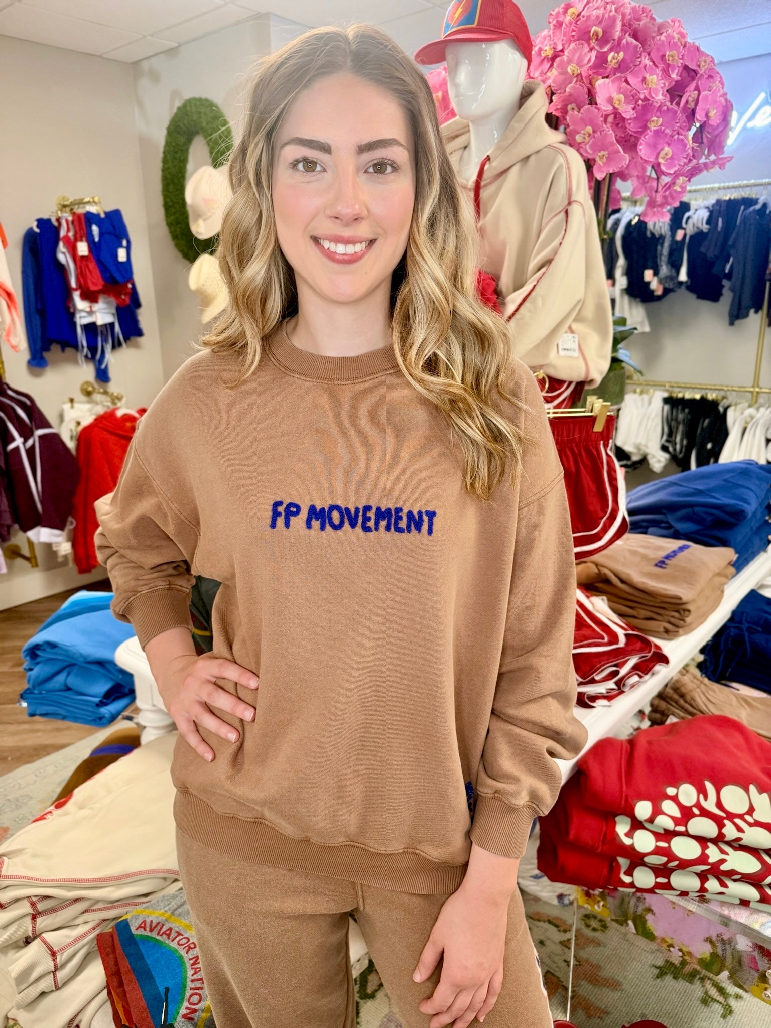 All Star Embroidered Pullover | FP Movement