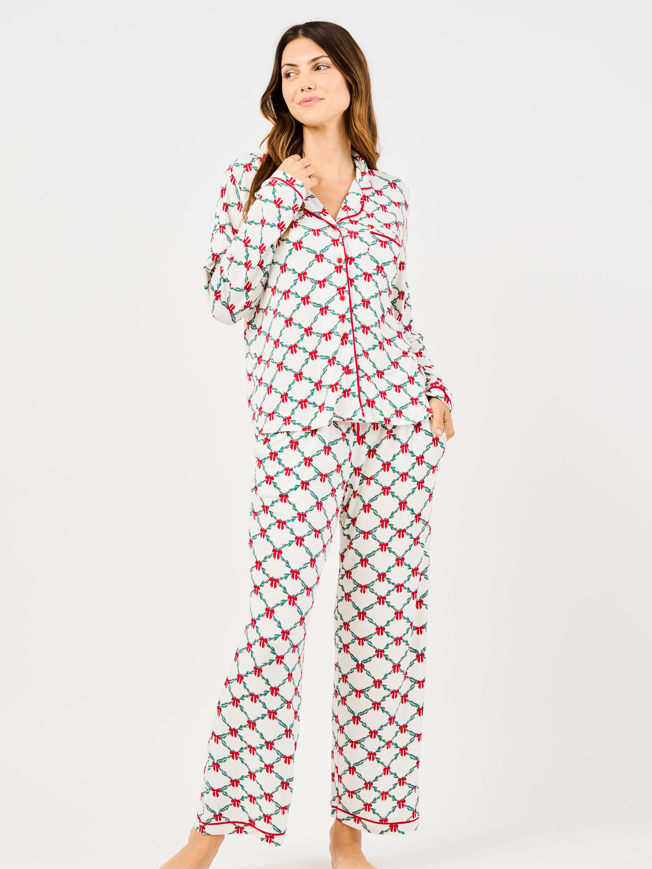 Charlotte Pant Set - Lattice Garland | Mary Square