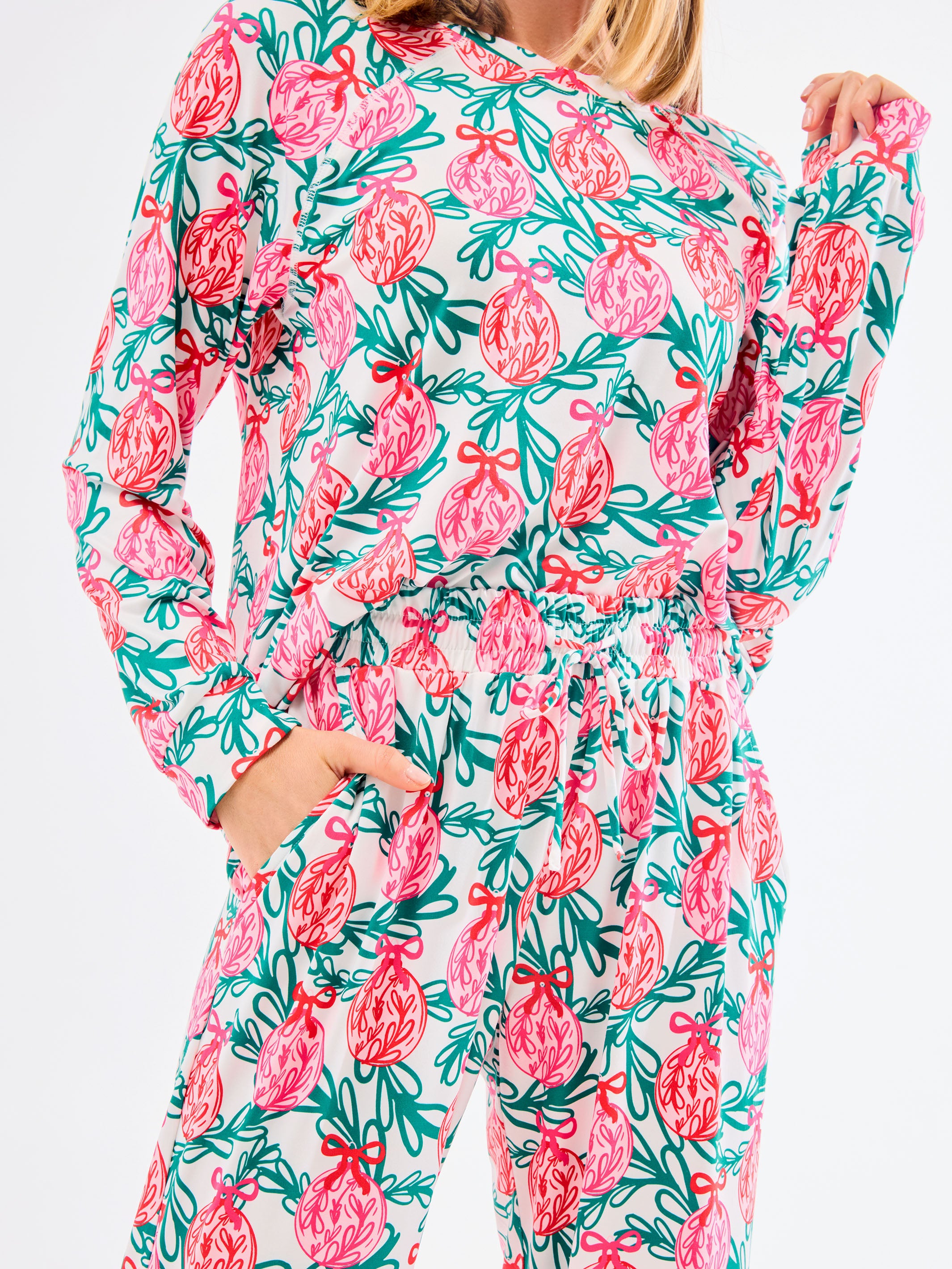 Annie Pant Set - Sleigh All Day | Mary Square