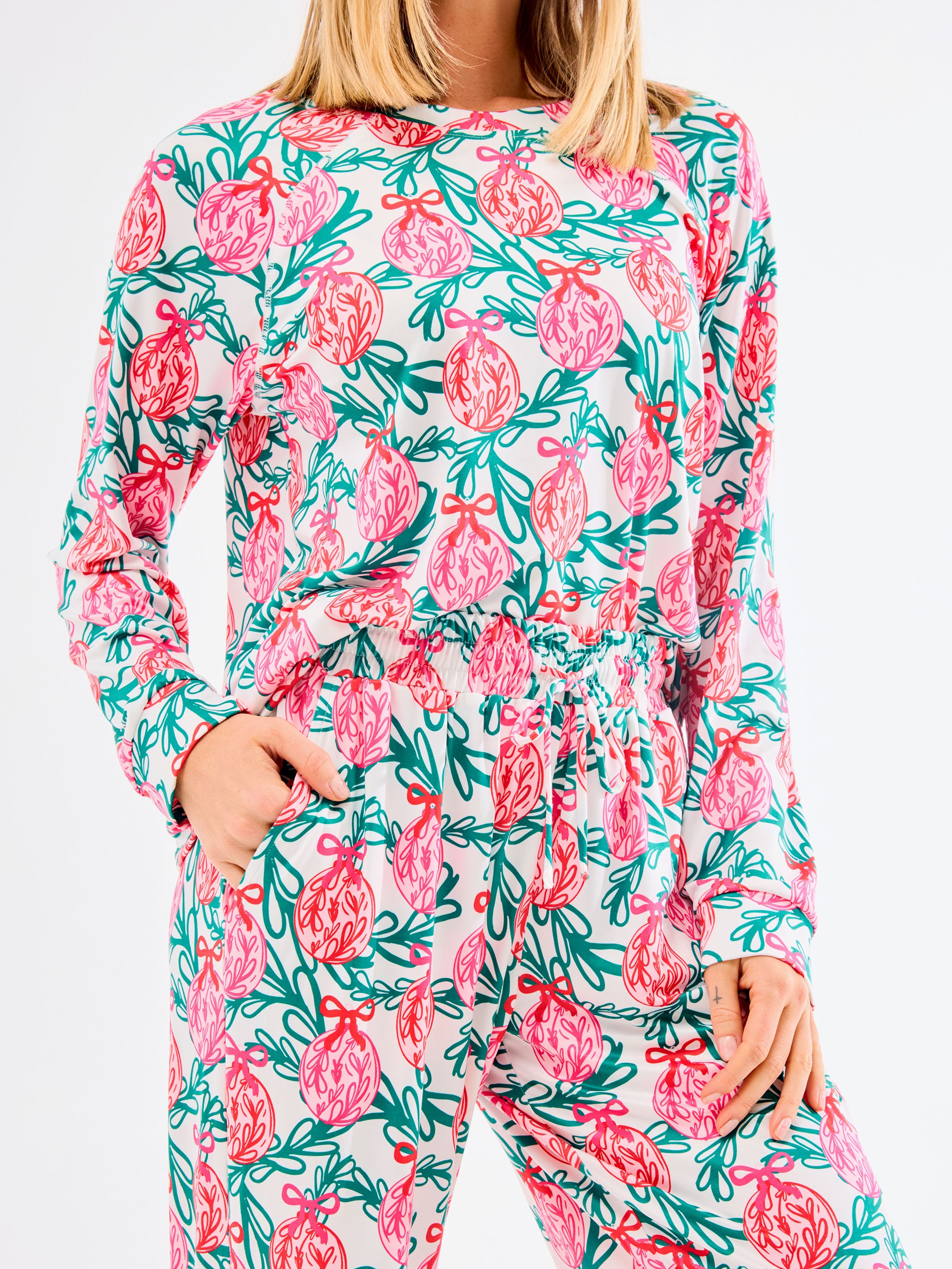 Annie Pant Set - Sleigh All Day | Mary Square