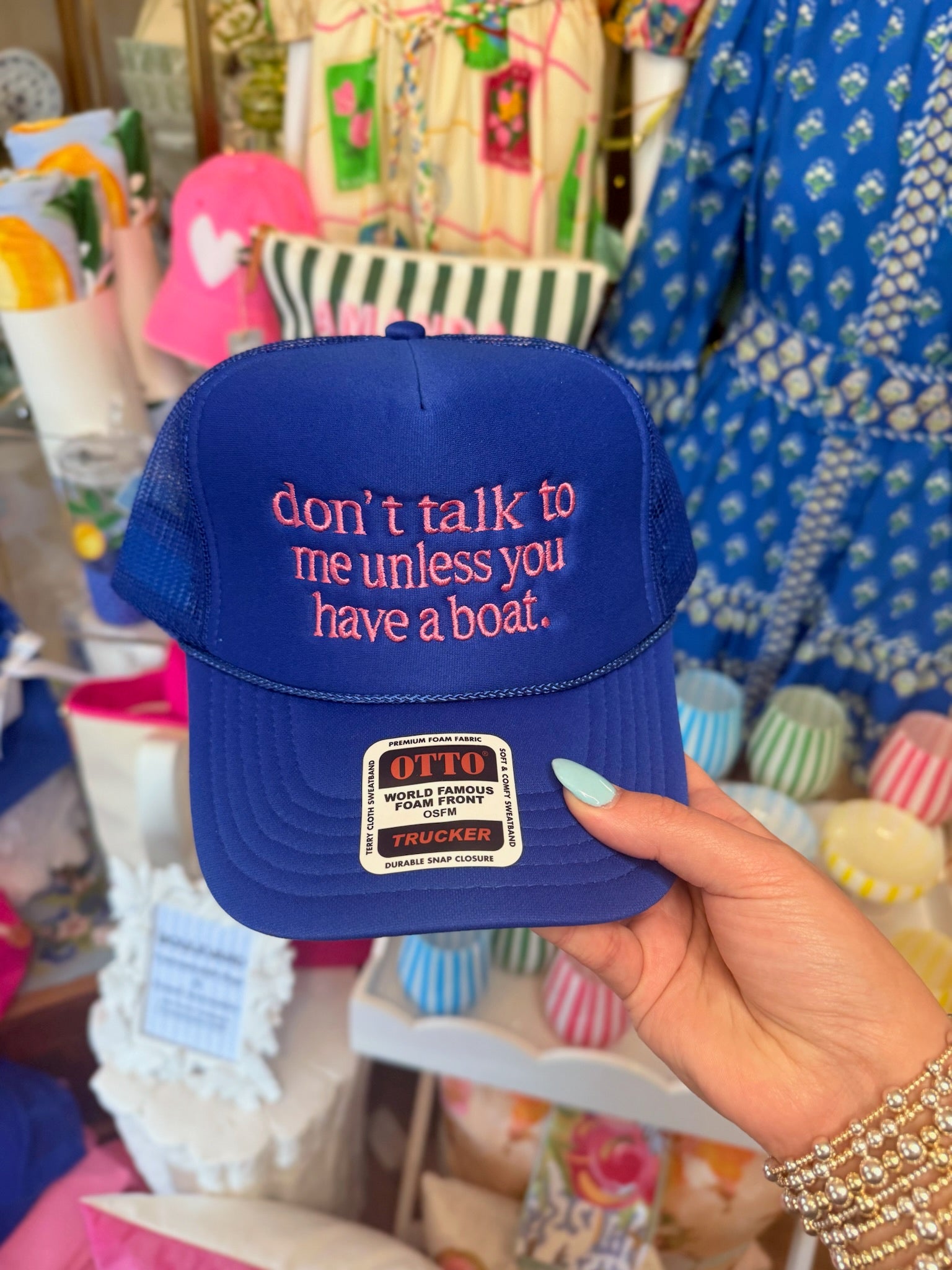 Don't Talk To Me Unless You Have A Boat Hat