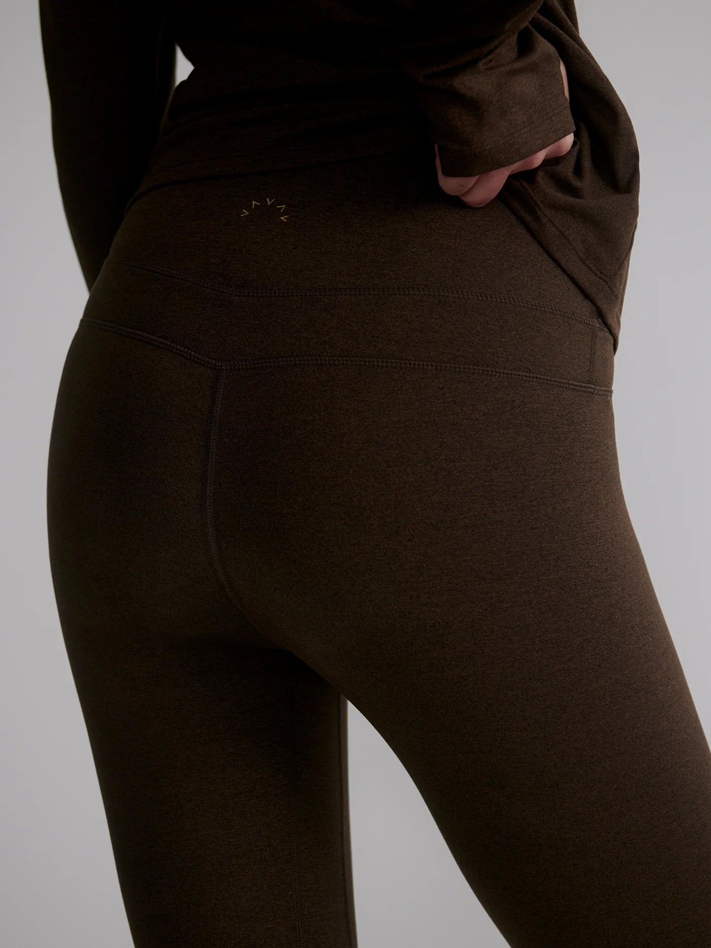 Always Warm Base Layer Legging (27.5") - Deep Chocolate Marl | Varley