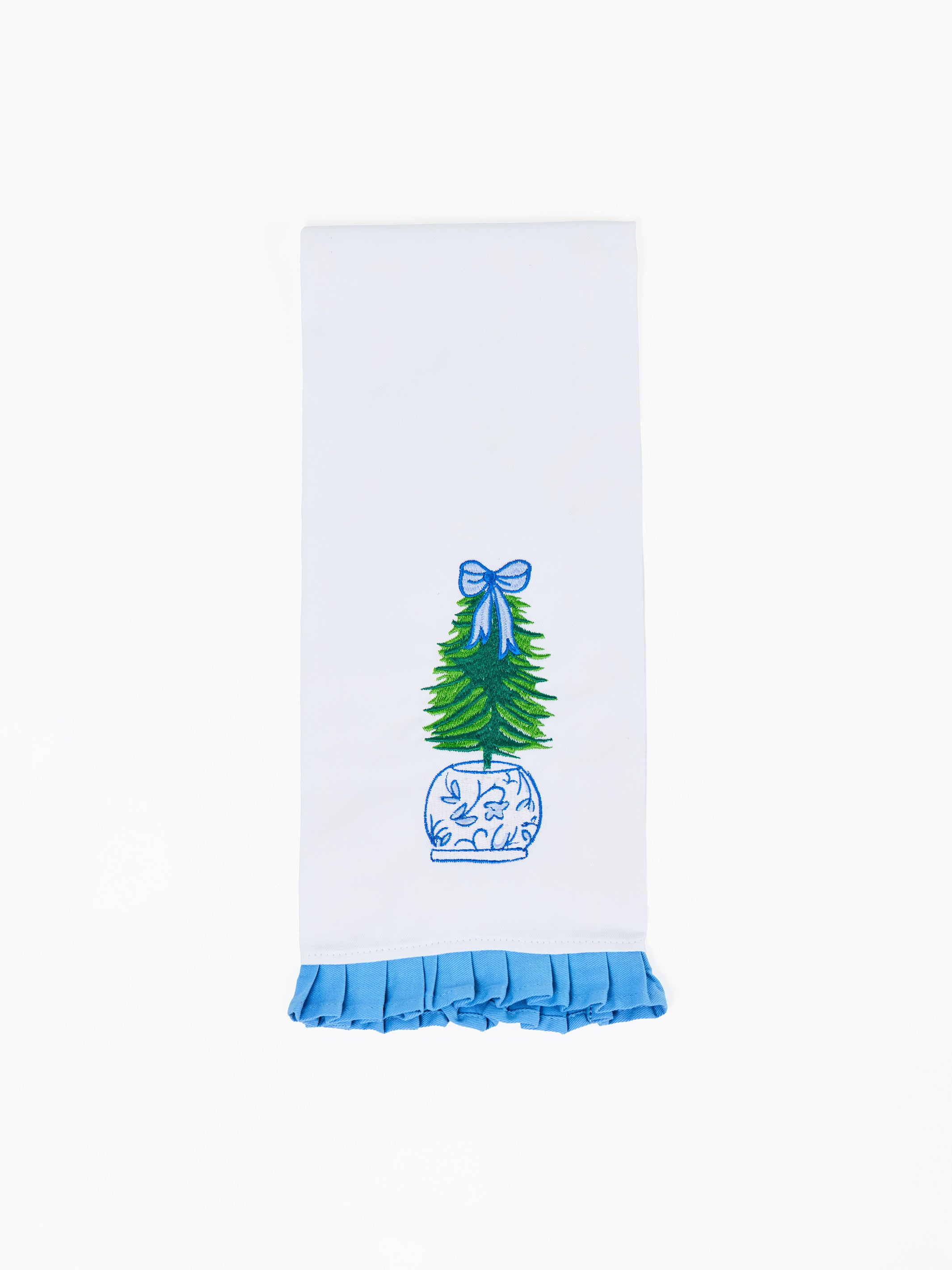 Embroidered Tea Towel - Ginger Jar | Mary Square