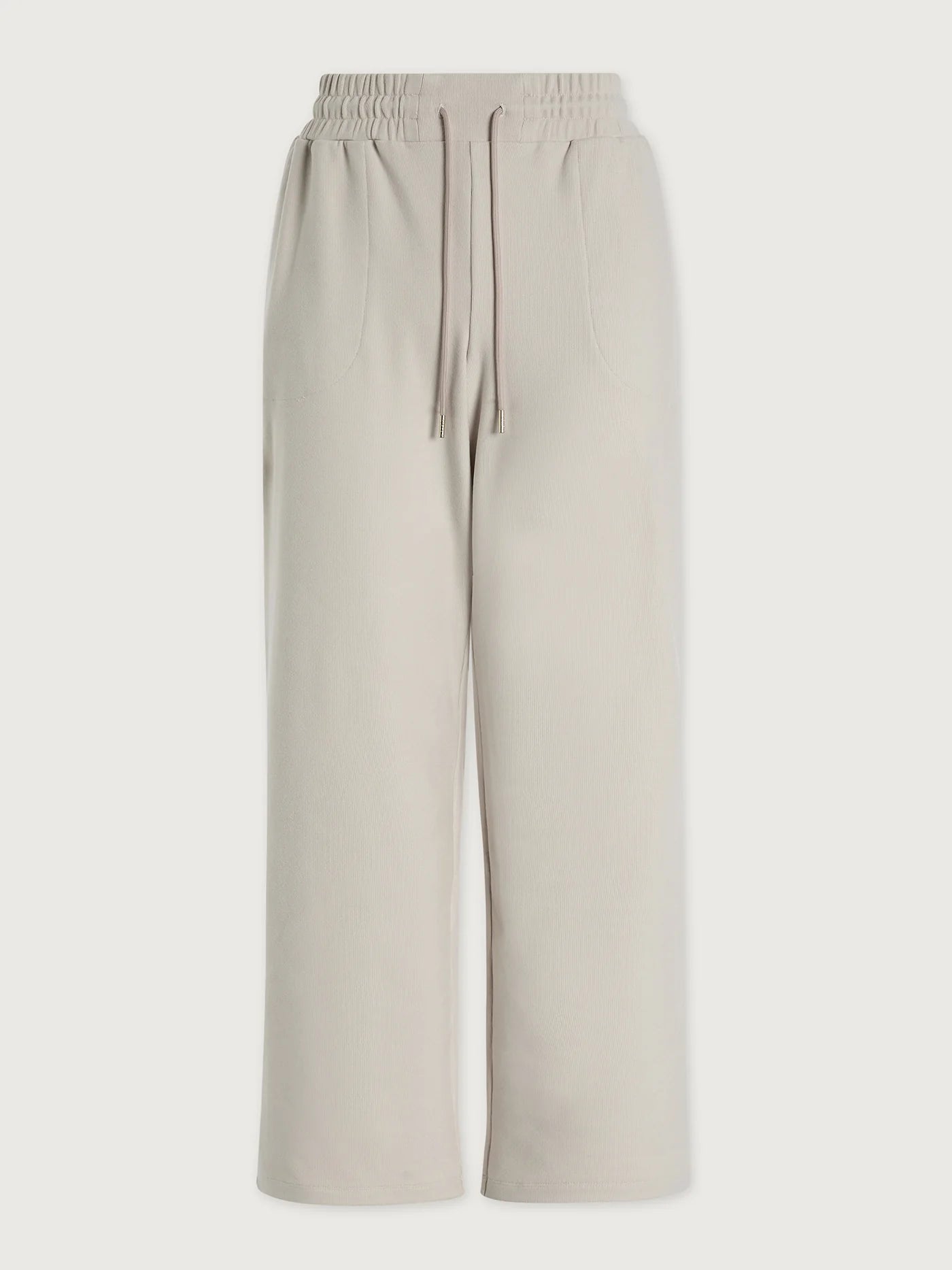 Brushed Rib Straight Leg Pant (30") - Cement Marl/Carafe | Varley