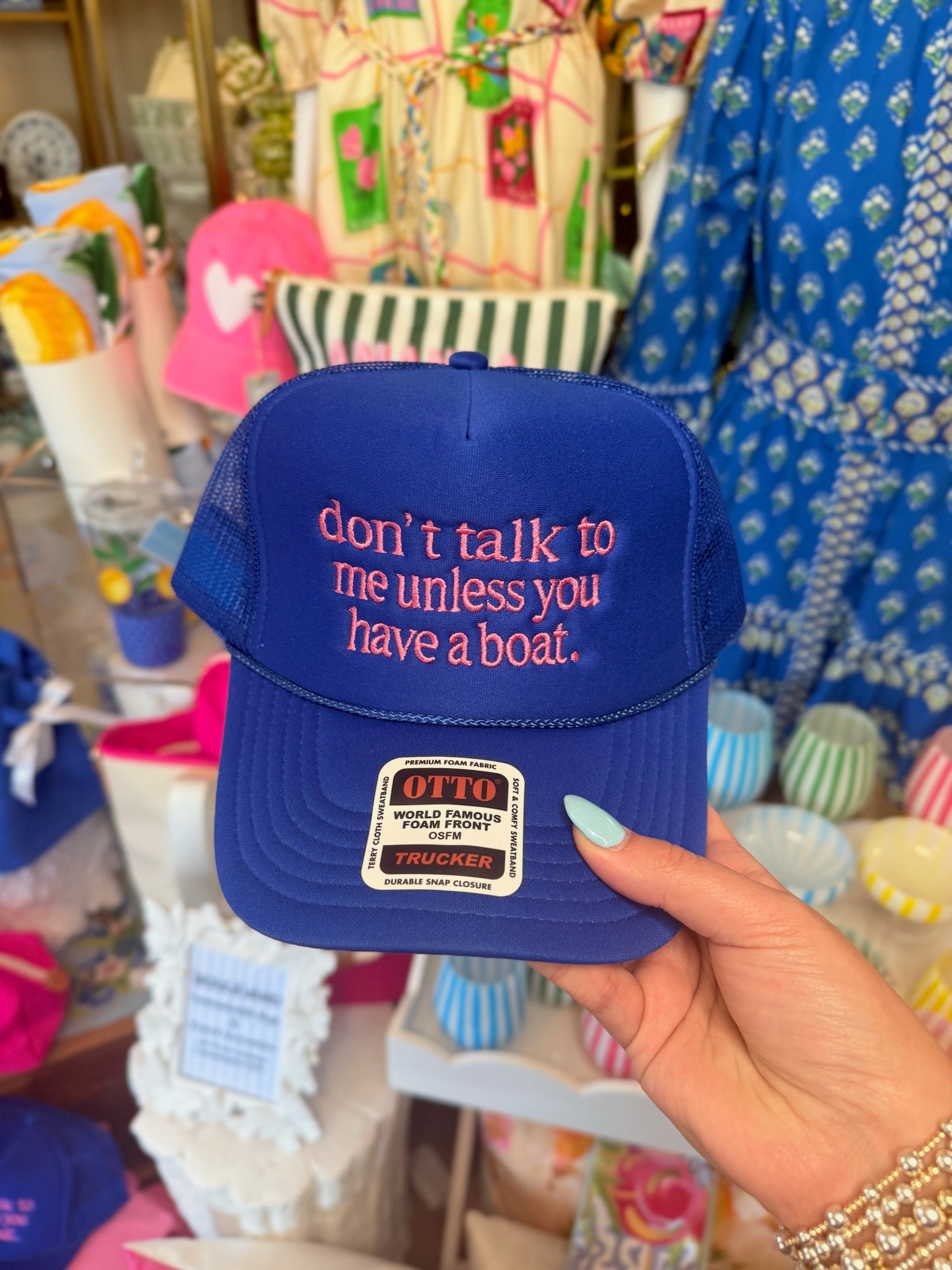 Don't Talk To Me Unless You Have A Boat Hat
