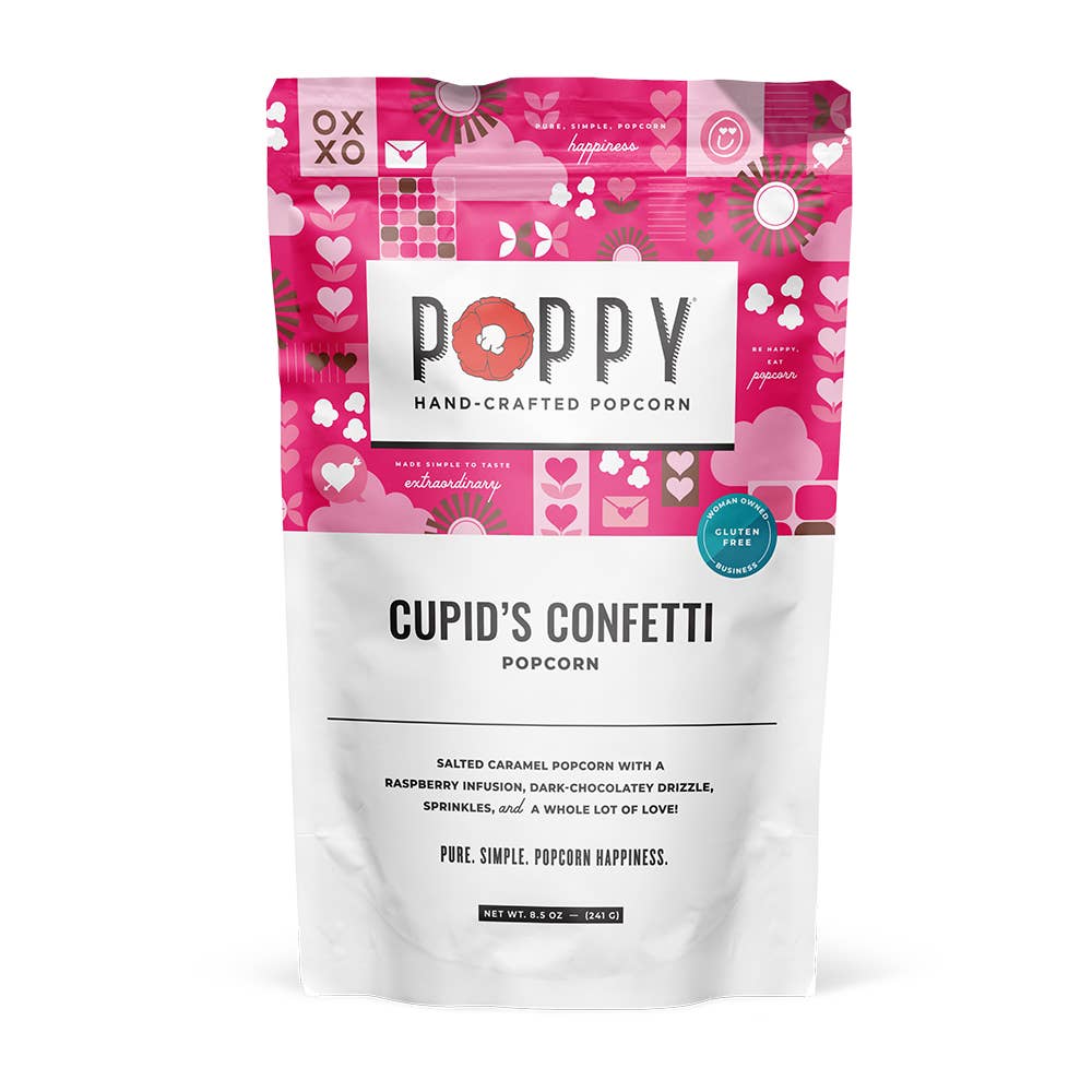 Valentine's Poppy Popcorn